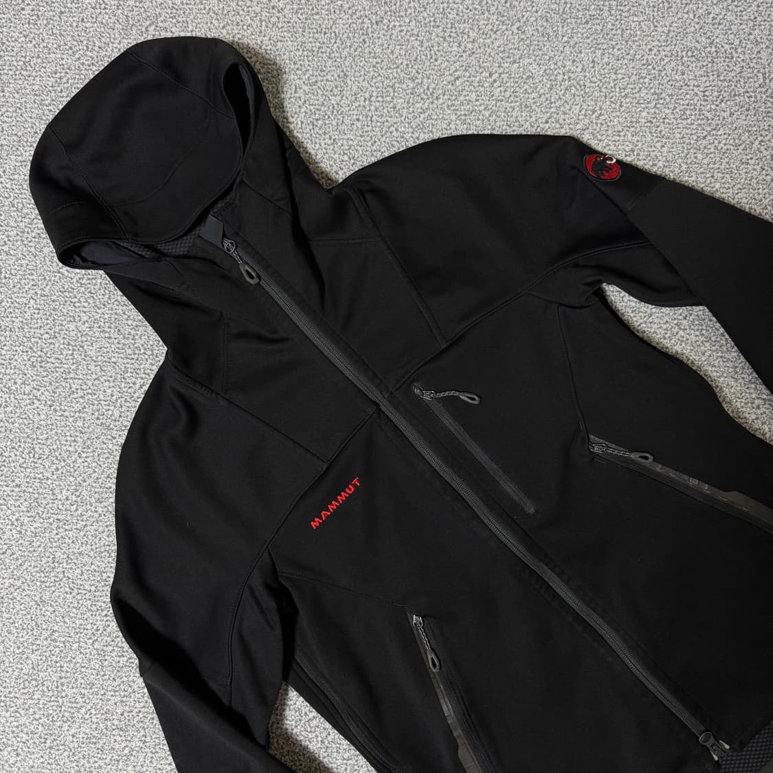 마무트 소프트쉘 후드집업 여성용 상품이미지1