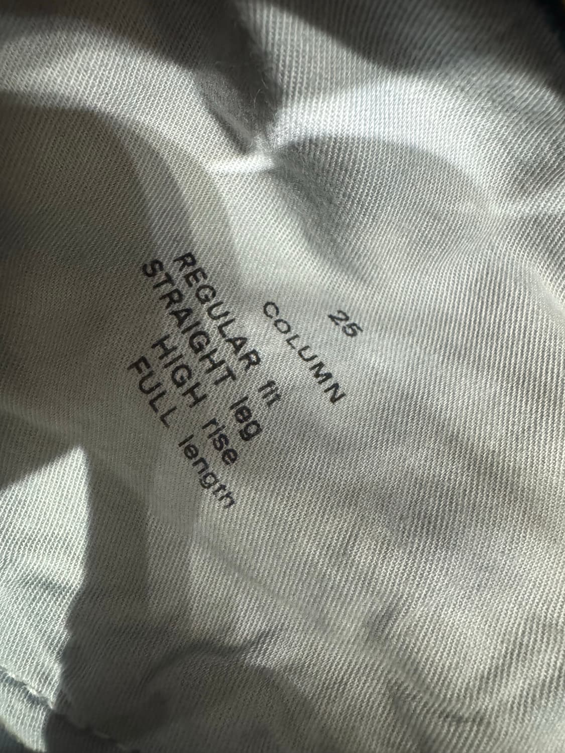 Cos column 데님 팬츠 레귤러핏 25 상품이미지3