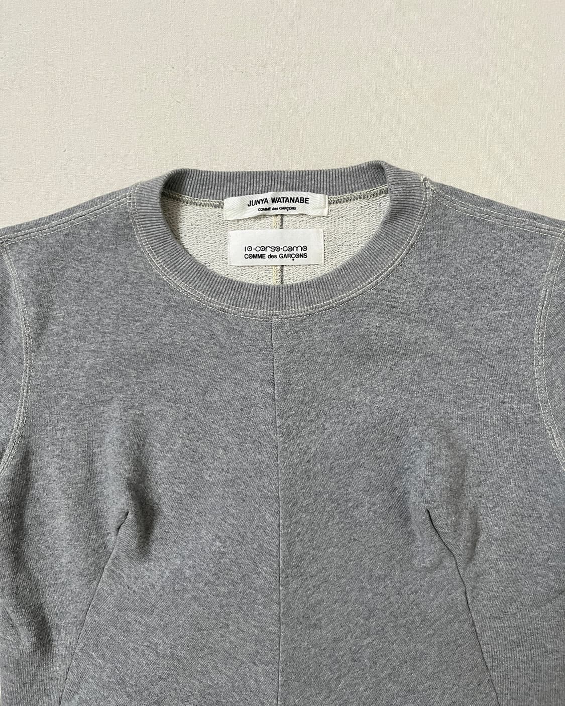 준야와타나베 꼼데가르송 입체패턴 리본 스웻셔츠 junya watanabe 상품이미지8