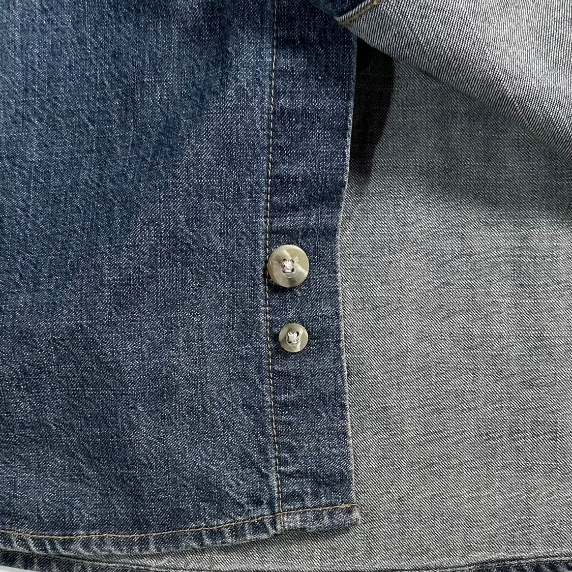 00s 리바이스 데님 셔츠 상품이미지5