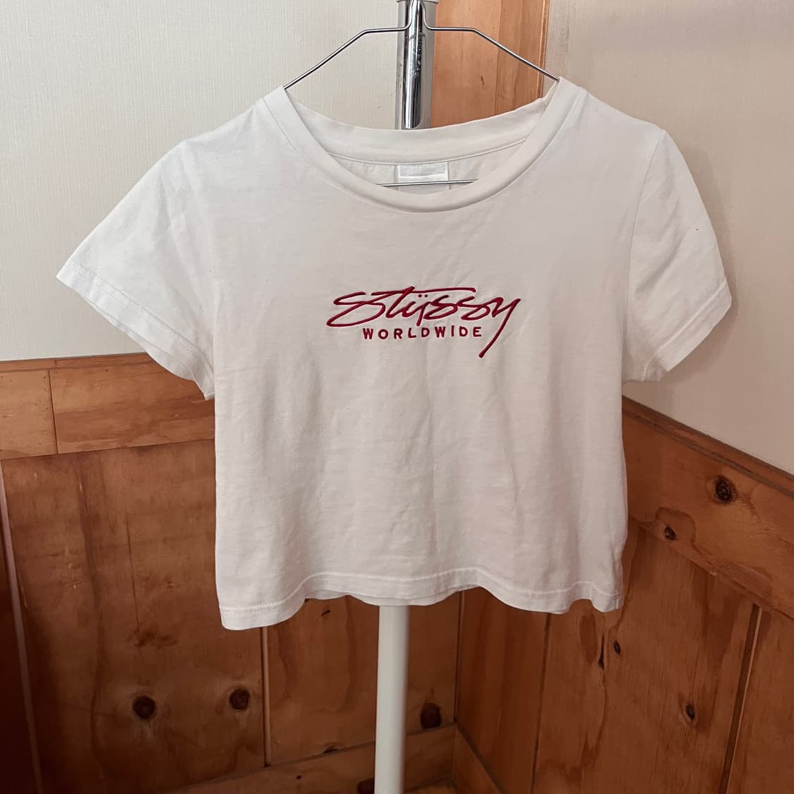 올드스쿨 스투시 크롭 티셔츠 8 상품이미지2