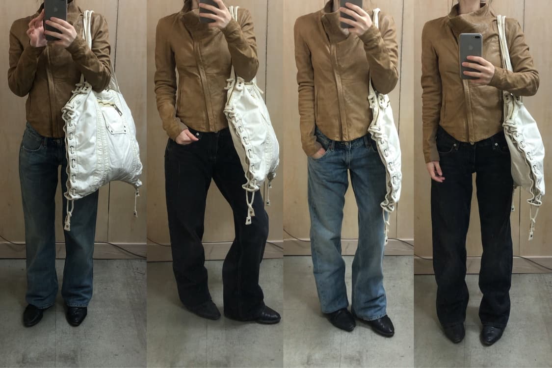 [직수입] 빈티지 helmut lang 레더 자켓 상품이미지6