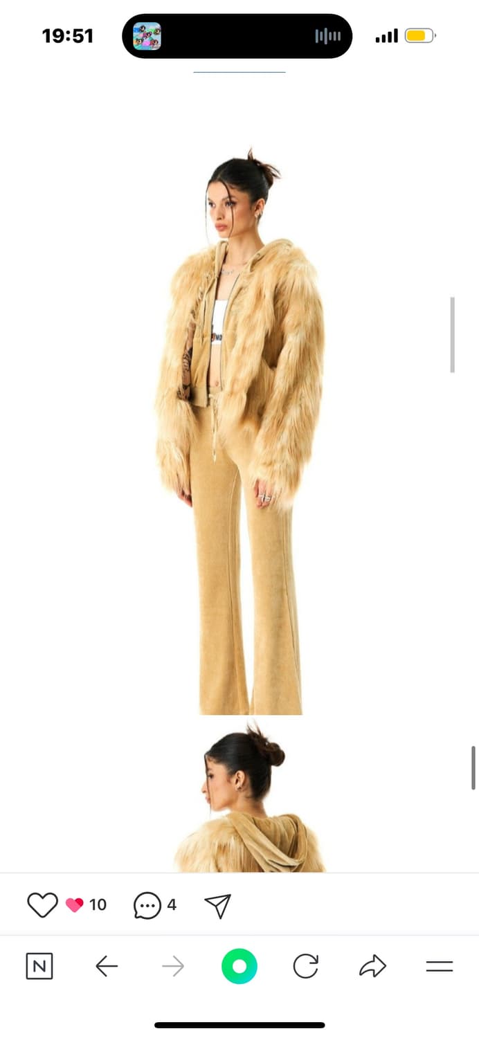 BADEE Hairy Faux Fur Jacket 상품이미지3