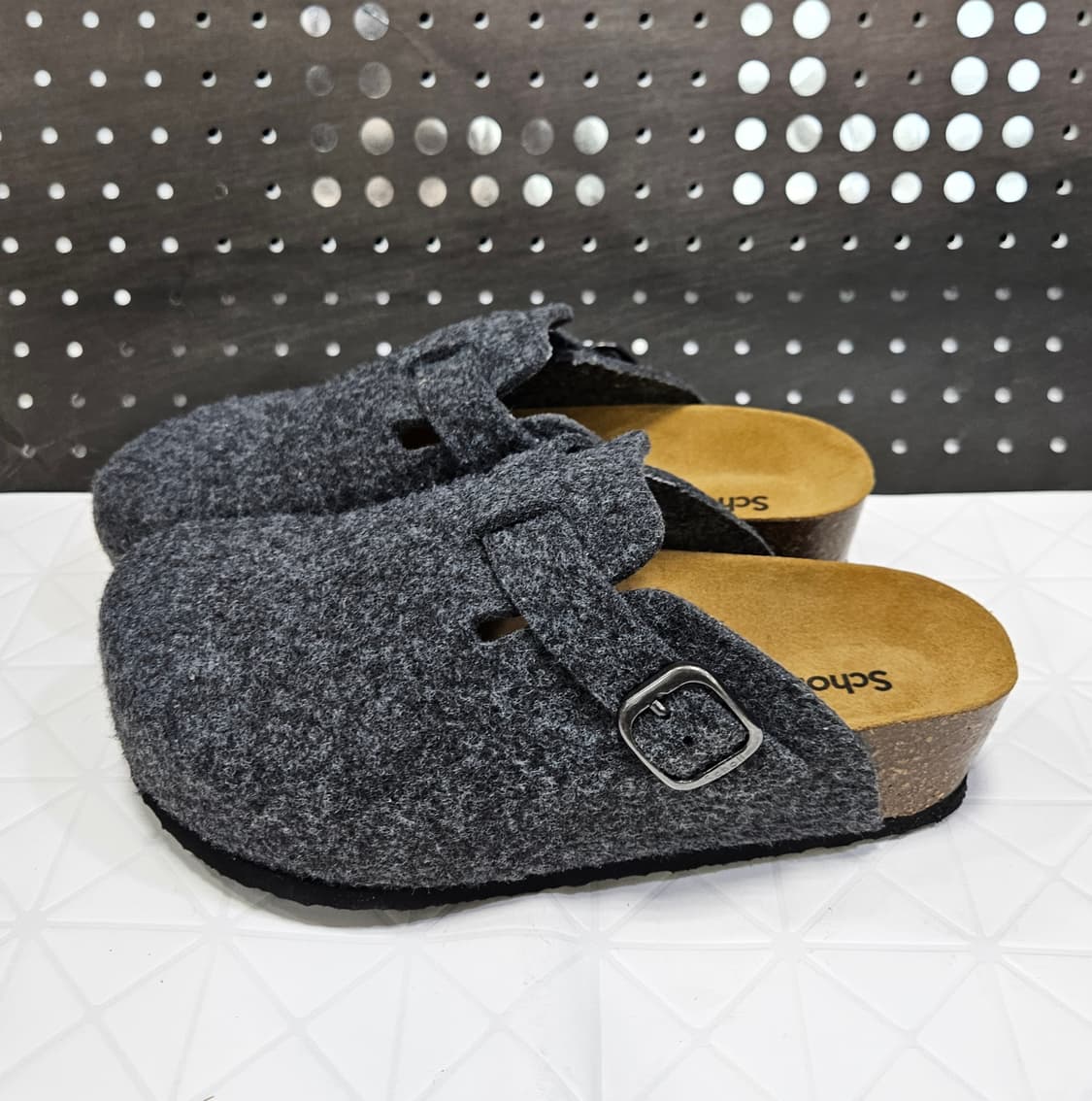 숄(SCHOLL) 펠트 소재 코르크 크로그 샌들 상품이미지5