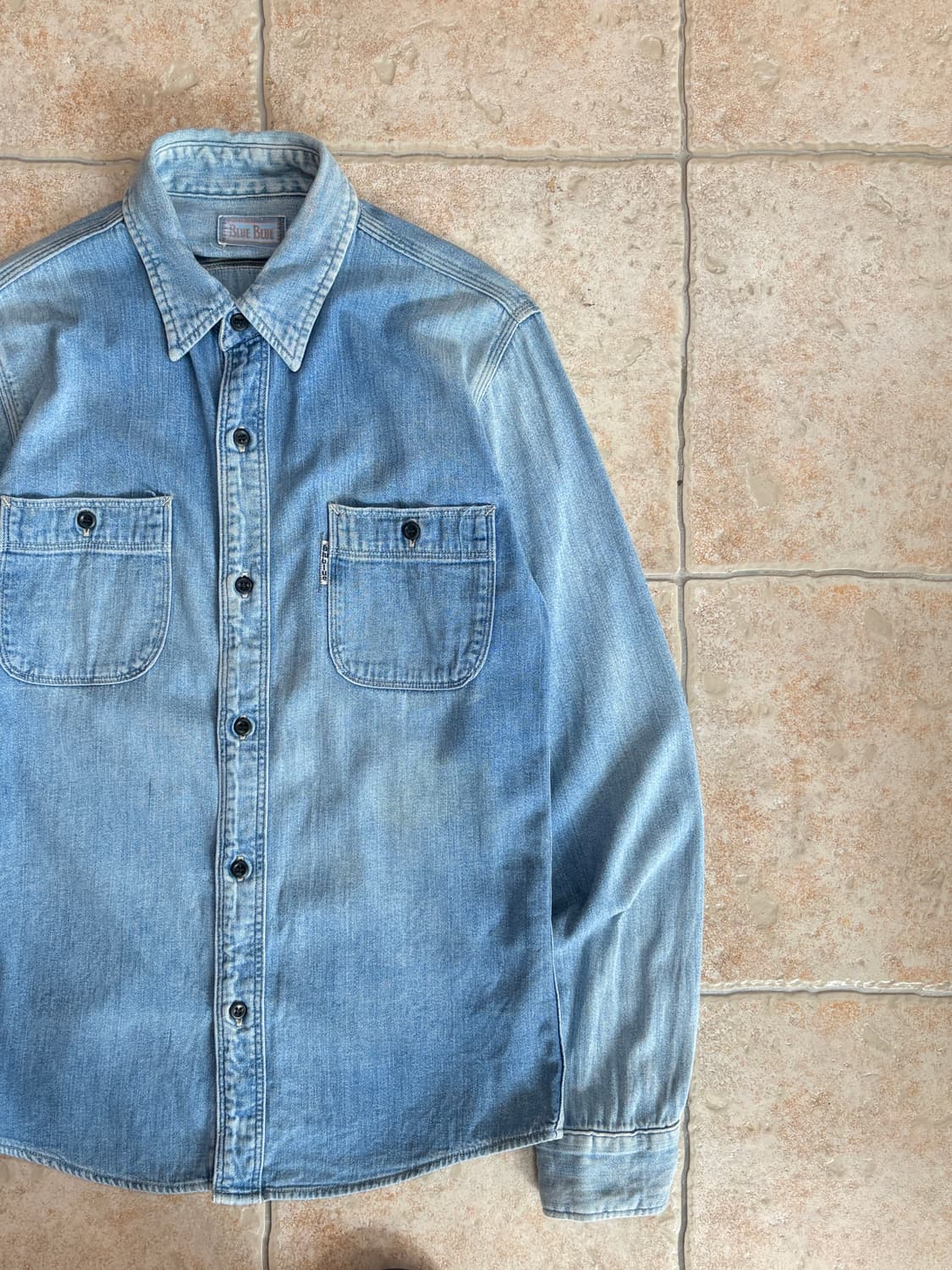 [2] Blue blue Japan denim shirt 상품이미지2