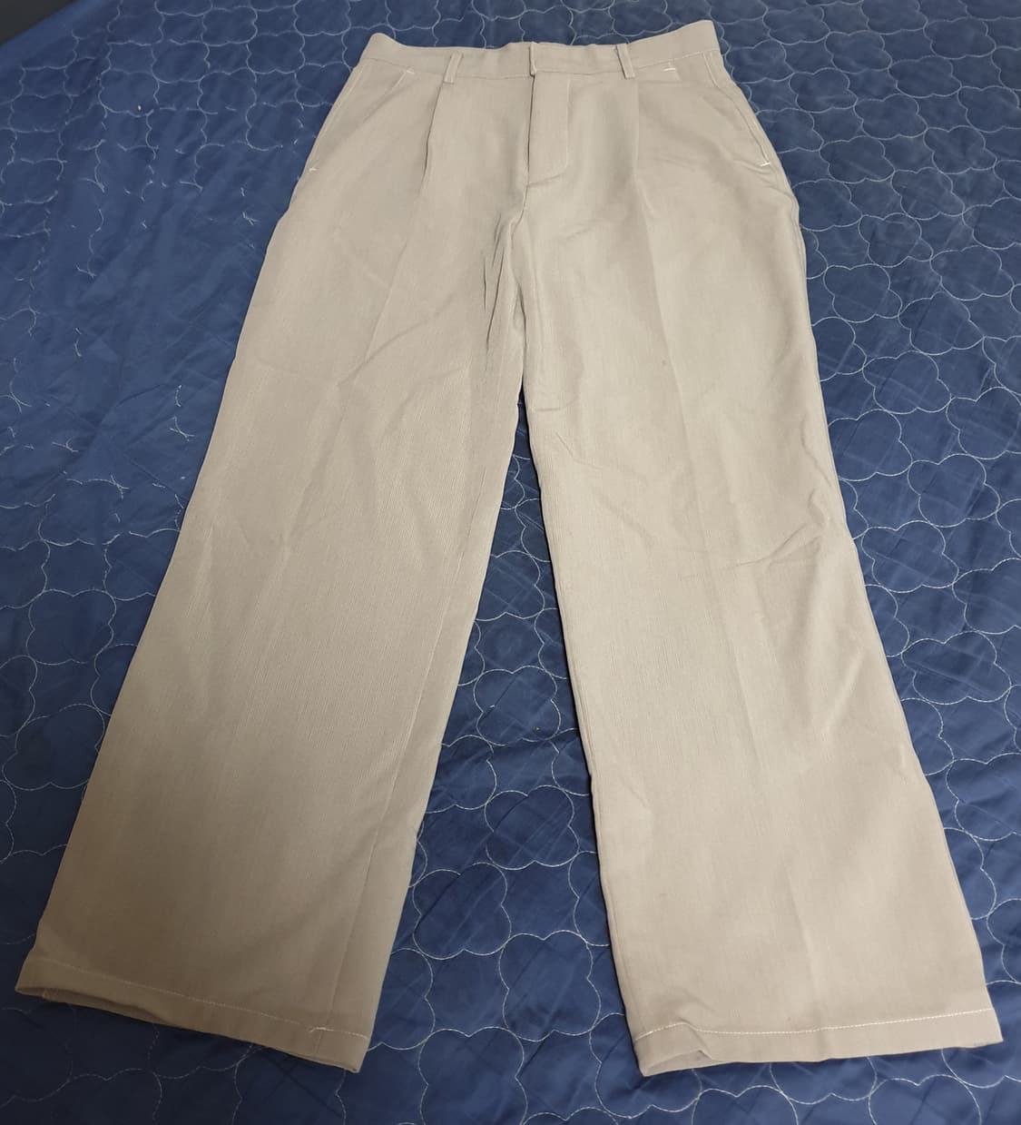 POTEN 핀턱 와이드 슬랙스 애쉬그레이 (30) 상품이미지1