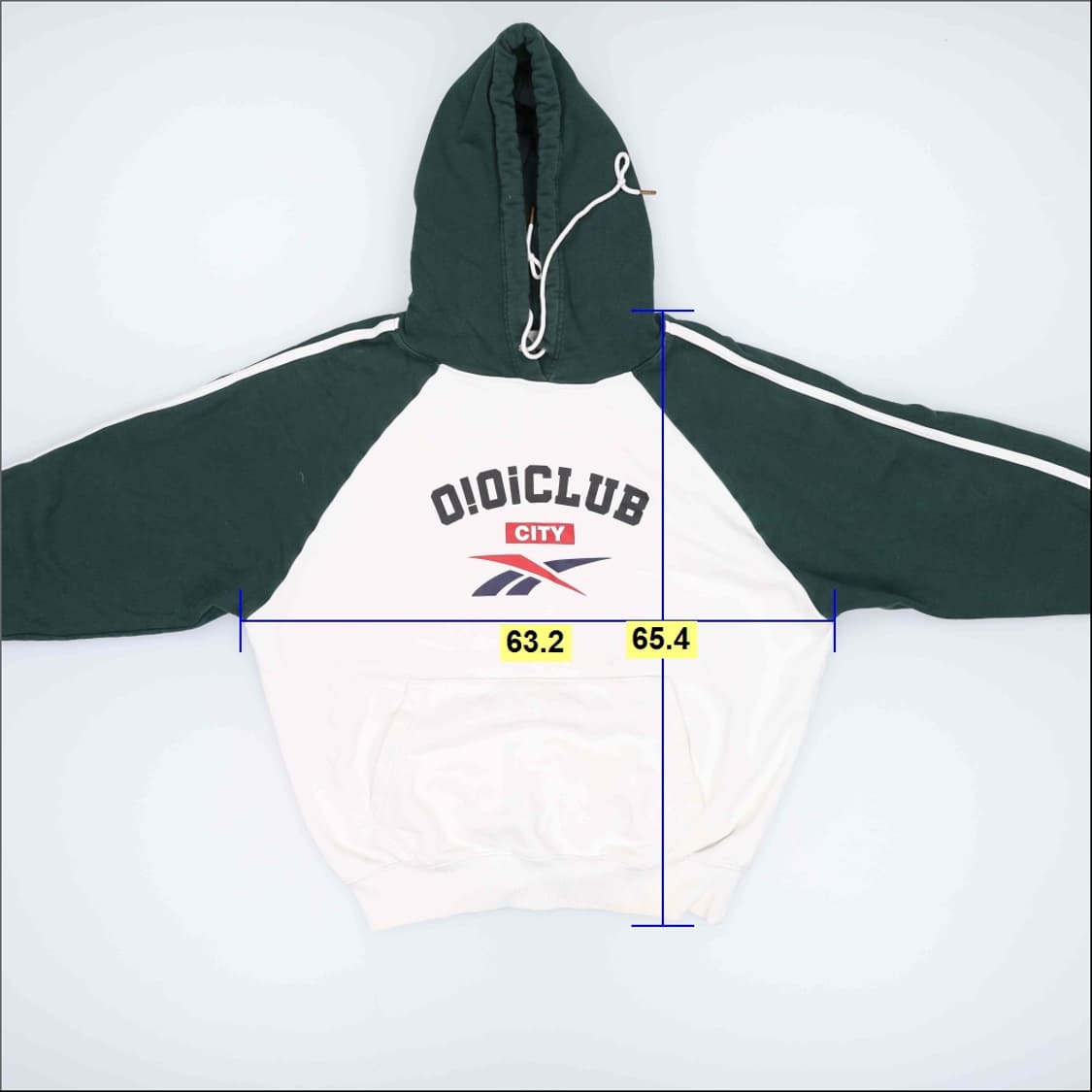 XS 리복XOIOI 콜라보 후드티 0202H1 상품이미지6