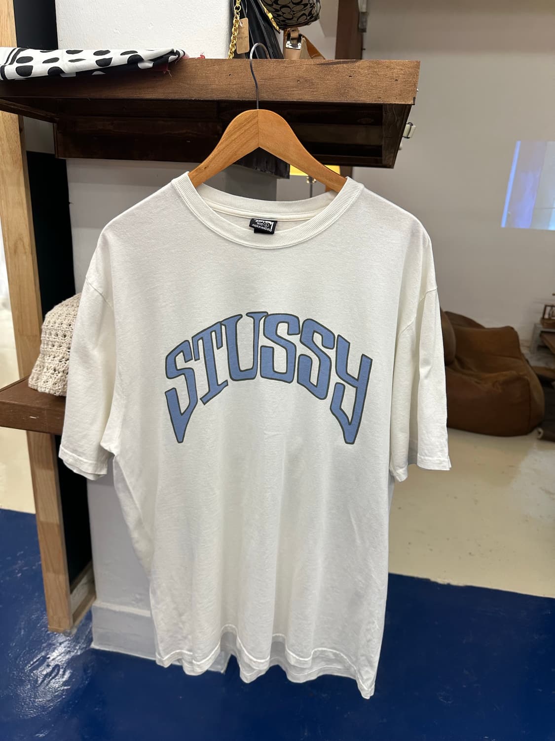 Stussy 스투시 아치로고 반팔티 상품이미지2