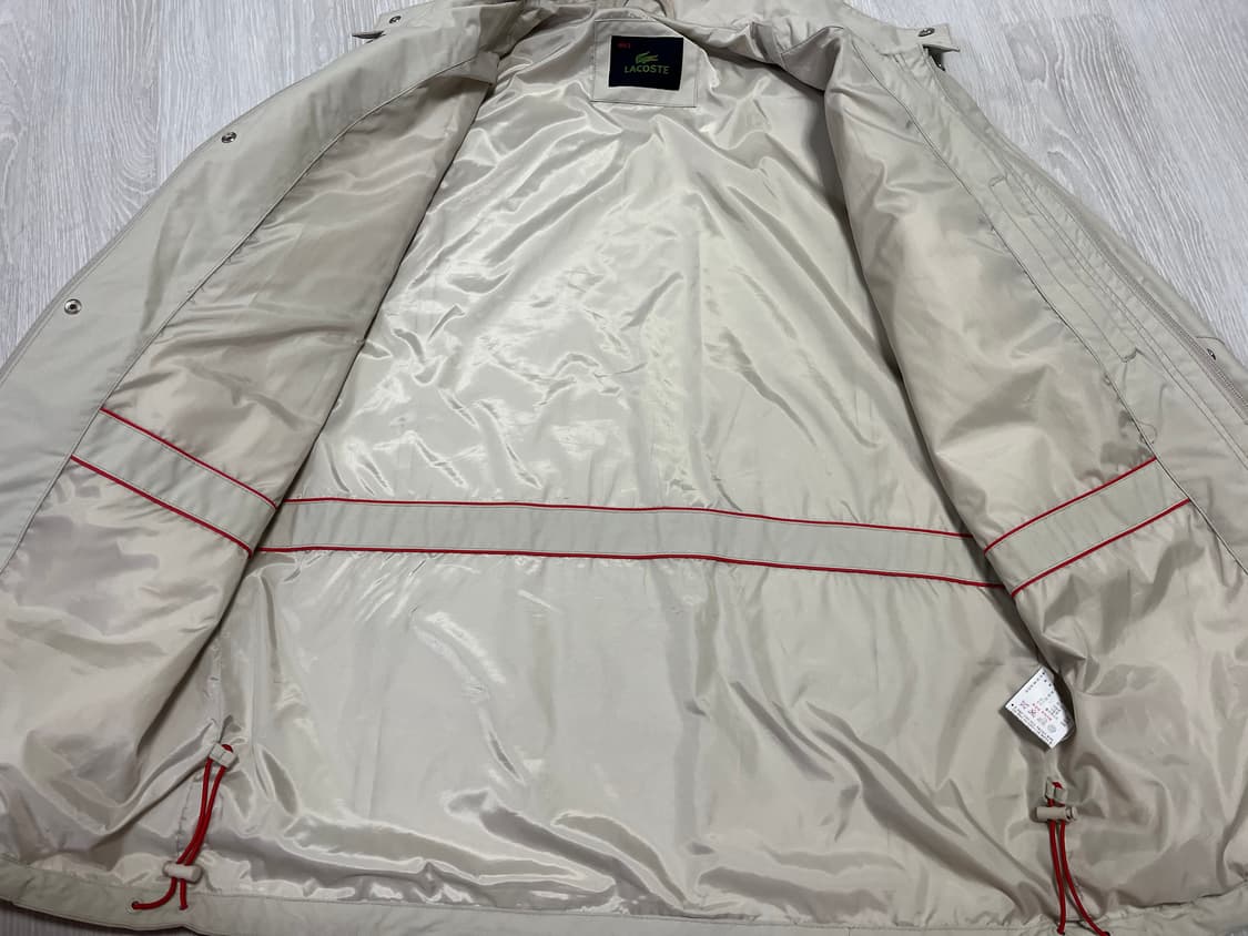 라코스테 미니멀 면자켓 95-100 상품이미지6