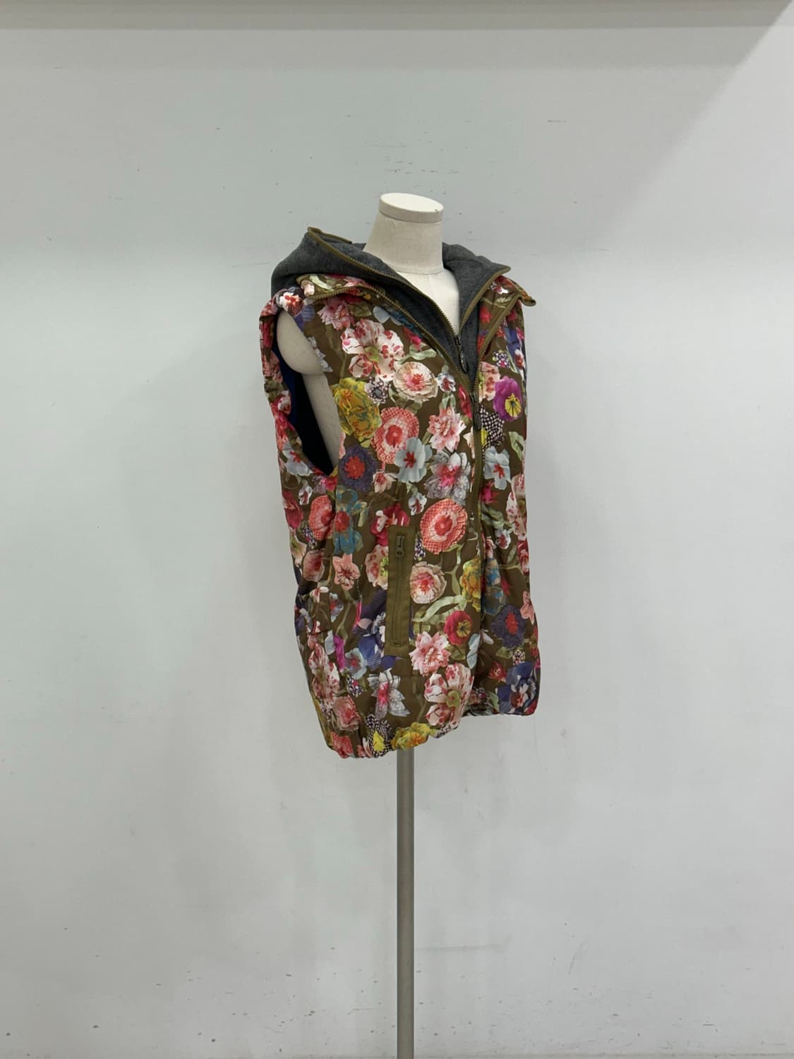 오일릴리 패딩 조끼 상품이미지2