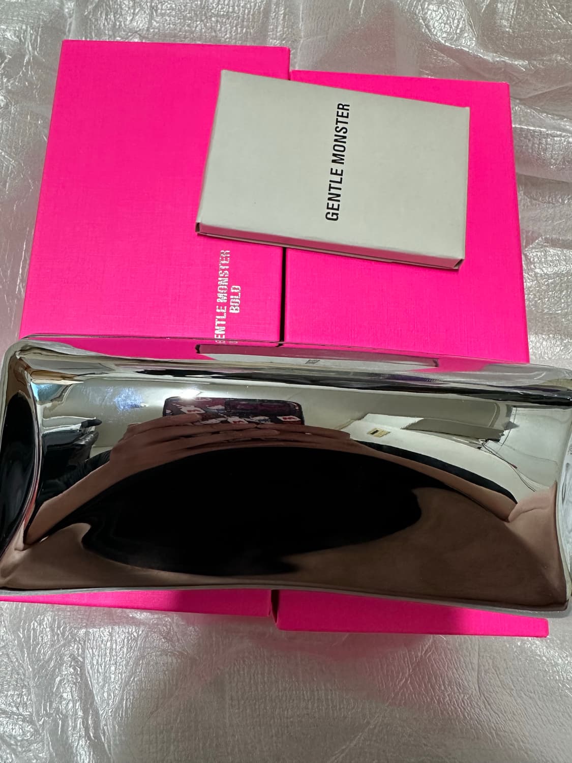 정품 젠틀몬스터 2023 볼드컬렉션 클리어 안경 상품이미지4