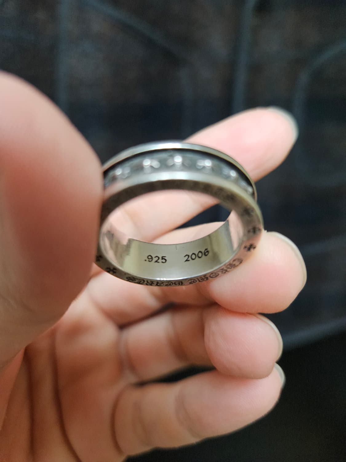 크롬하츠 미니플러스링 us11사이즈 상품이미지4