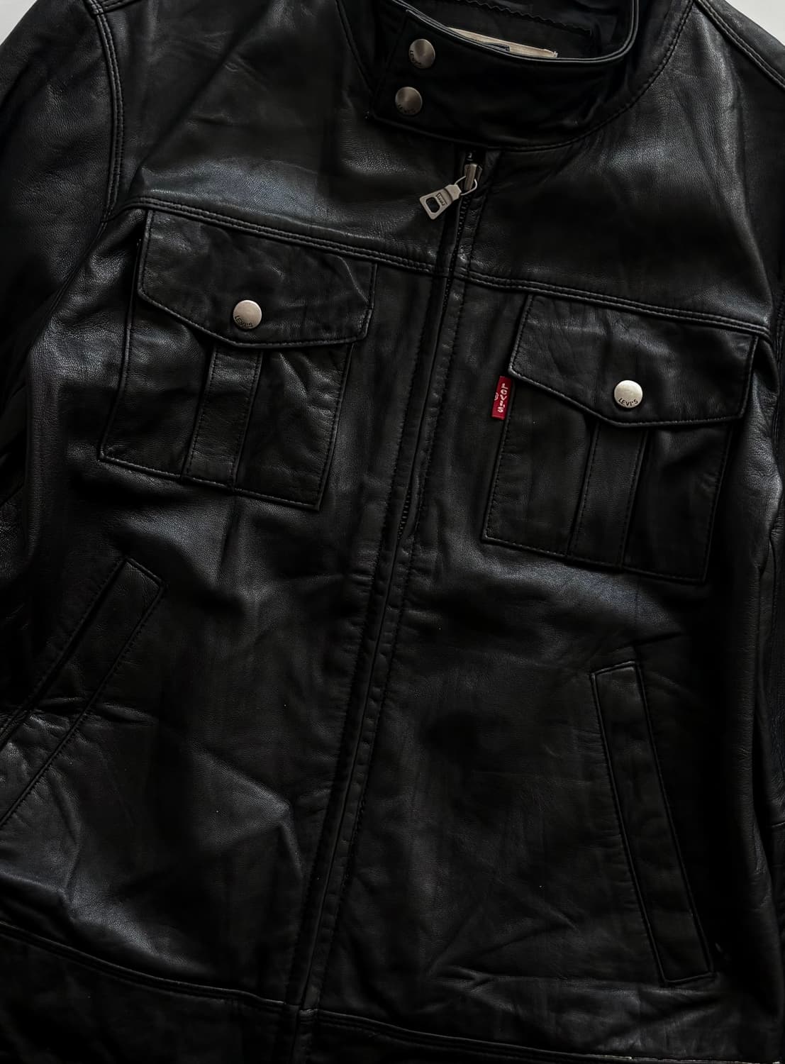 [택포] 리바이스 00‘s 우먼스 램스킨 숏 자켓 상품이미지3