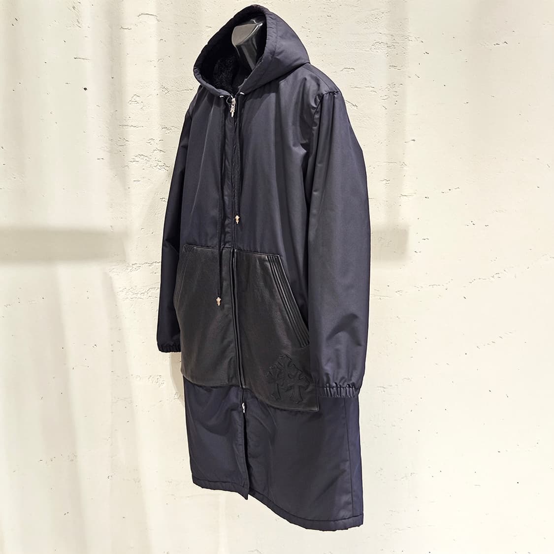 [M] 미사용 크롬하츠 허리캐인 퍼 롱패딩 B1213C166 상품이미지2