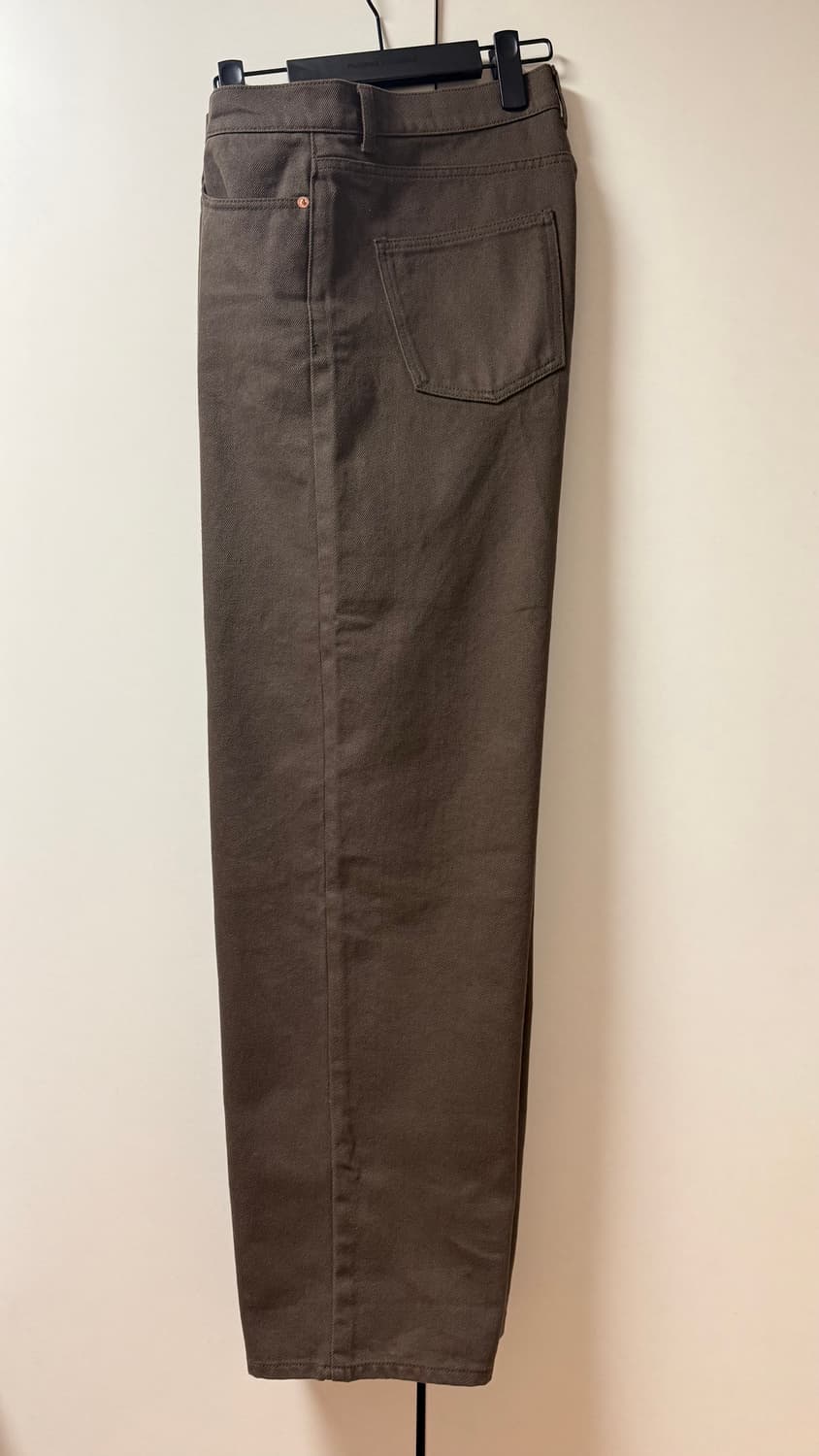 [L] 렉토 레귤러 핏 데님 빈티지 브라운 상품이미지1