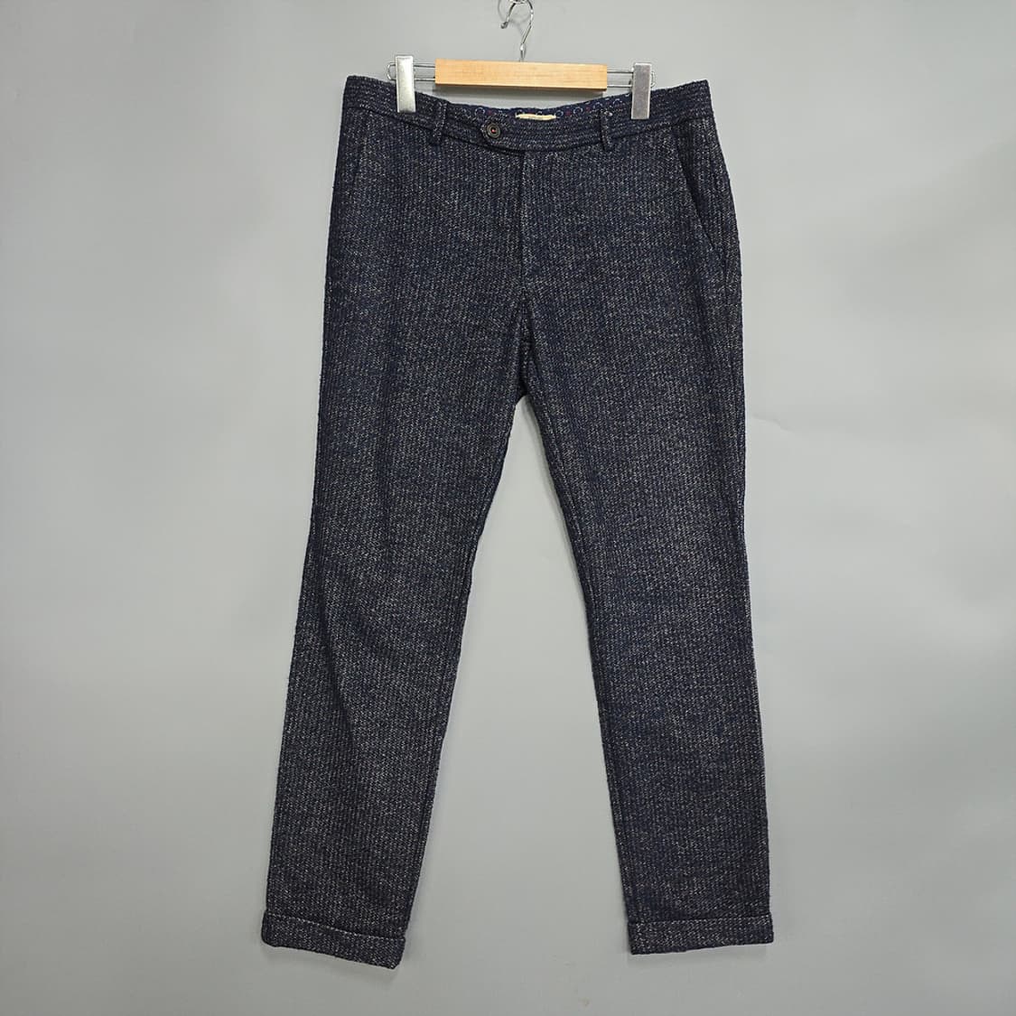 비오비(BOB) 울혼방 트위드 팬츠 34 상품이미지1