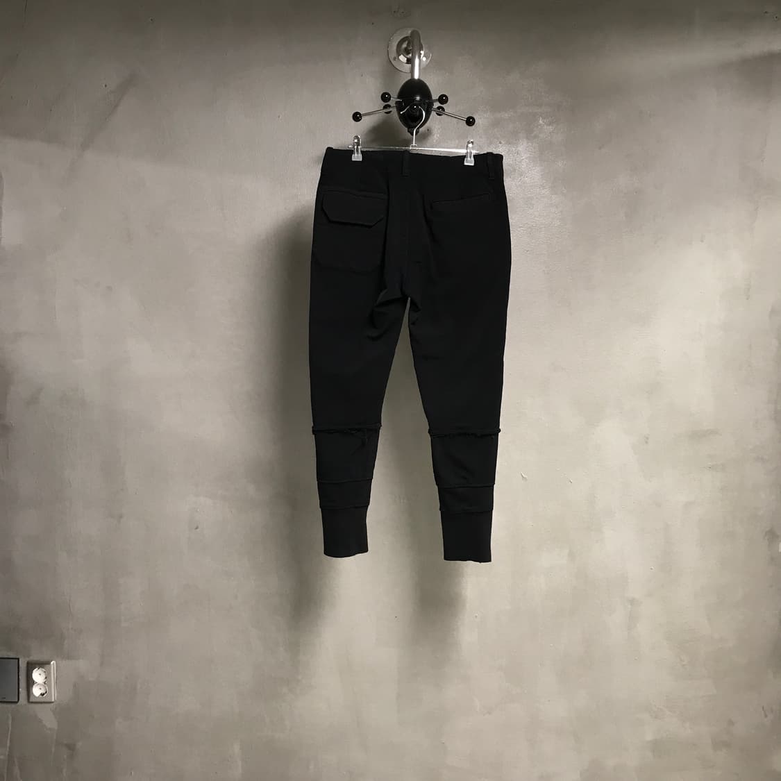 Y's 요지야마모토 블랙 팬츠 3 상품이미지5