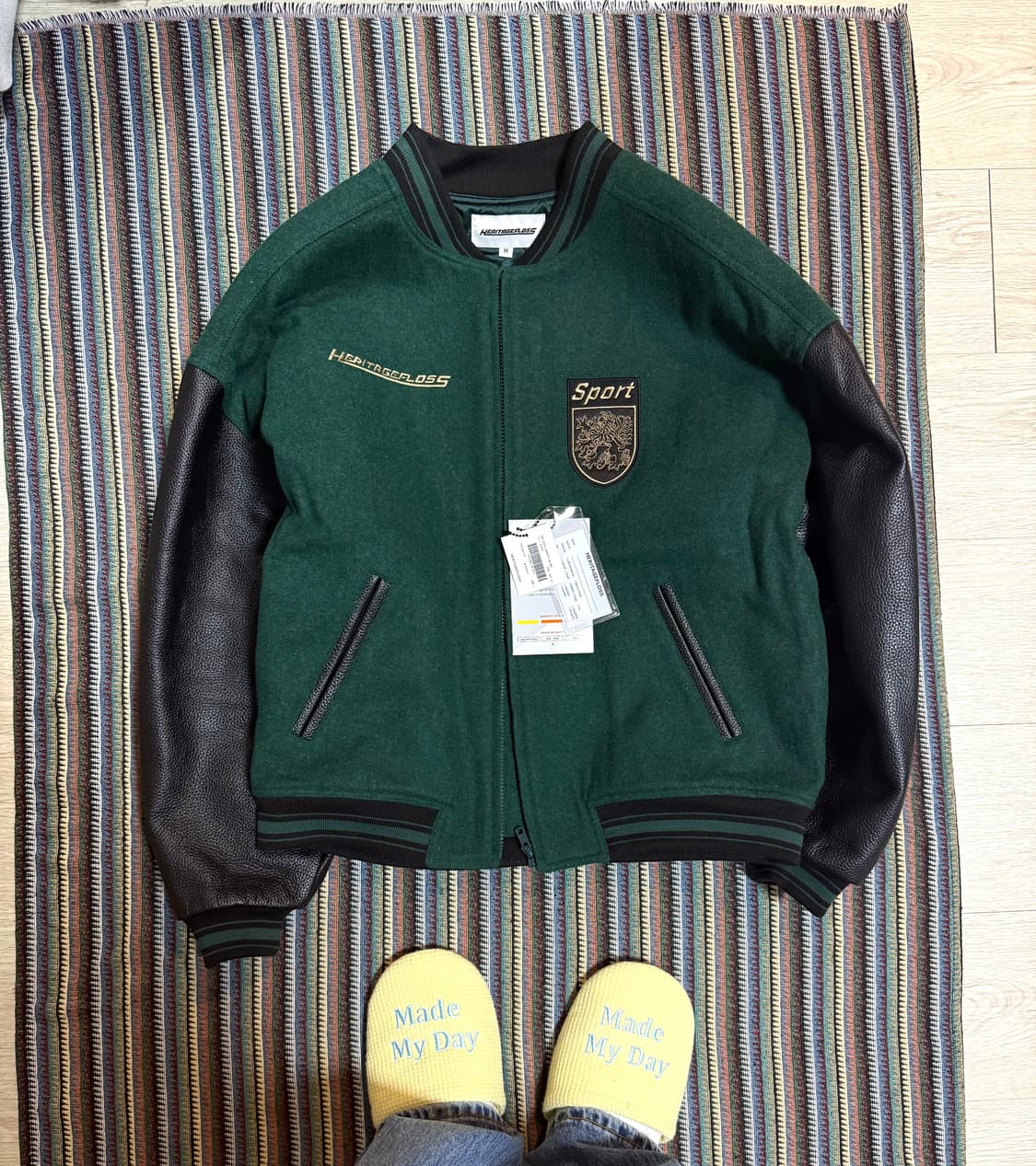 헤리티지플로스 바시티 자켓 상품이미지2