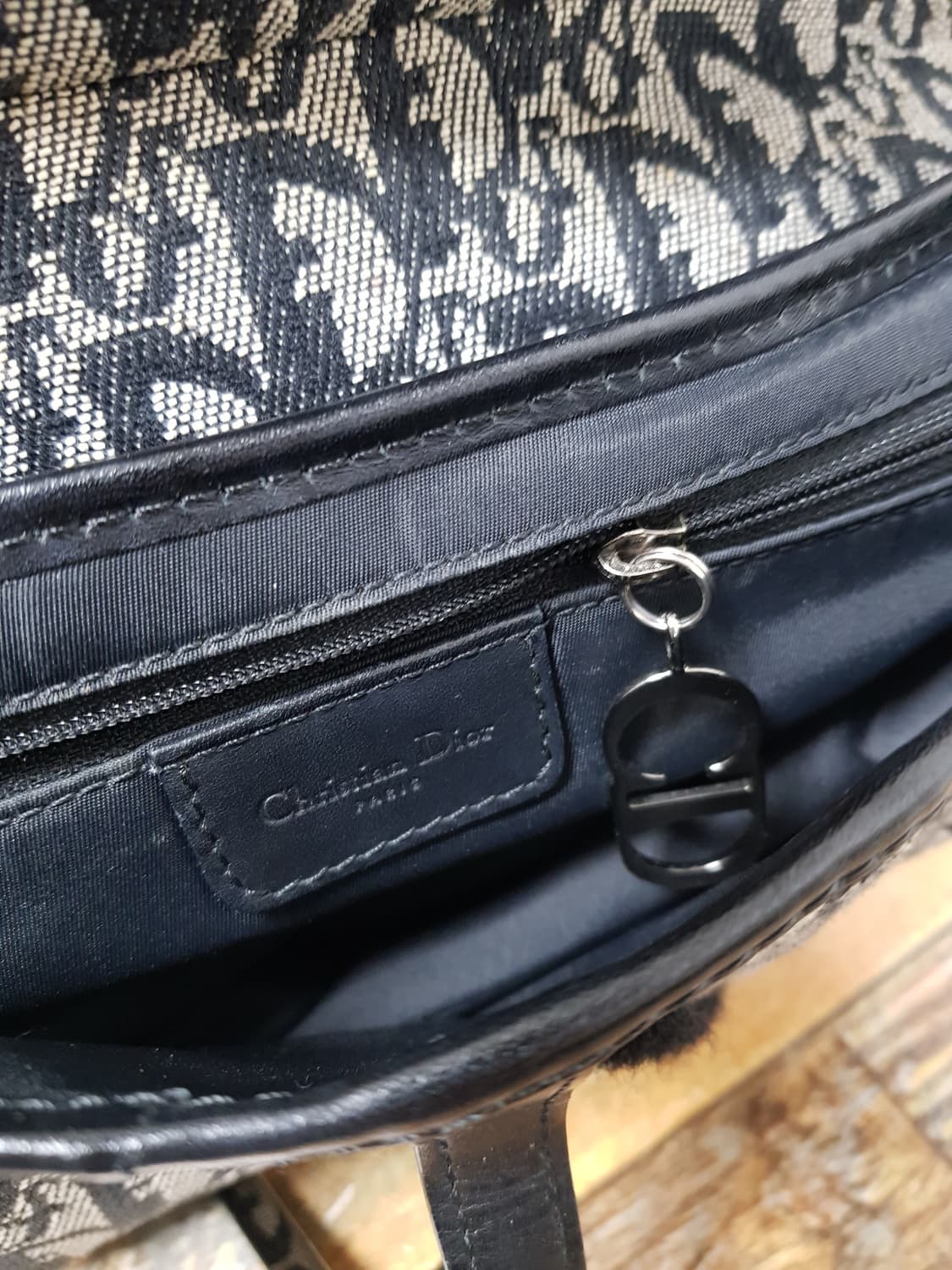 [정품] 디올 오블리크 빈티지 새들백 상품이미지9