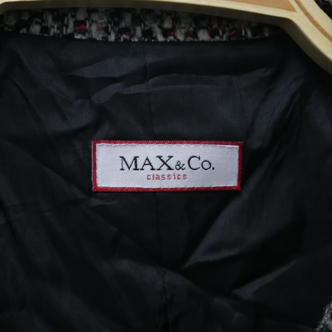 막스앤코  트위드 울 혼방 싱글 자켓 63133 상품이미지7