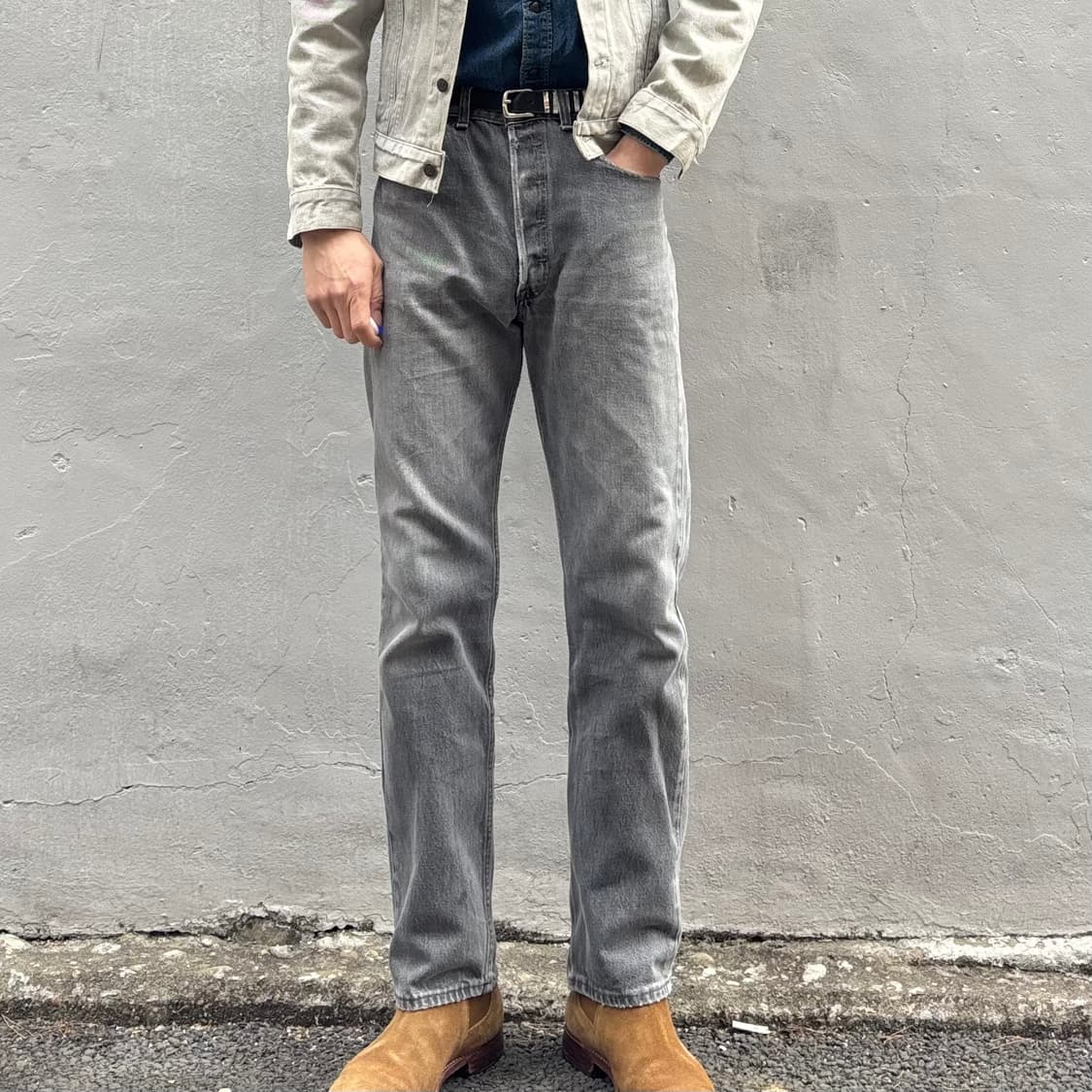 90년대 미국 리바이스 501 흑청 상품이미지2