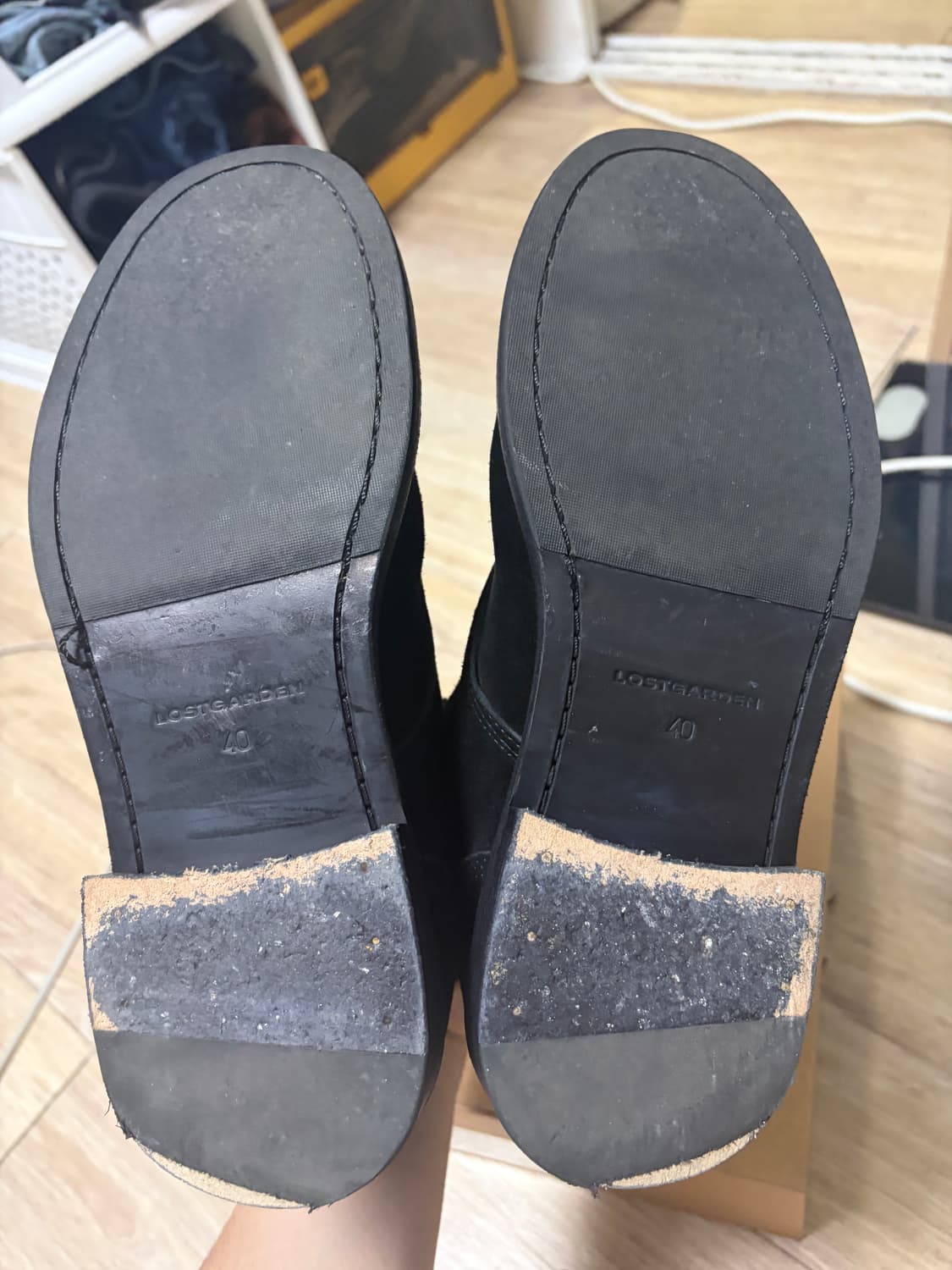로스트가든 필드부츠 40 블랙 상품이미지6