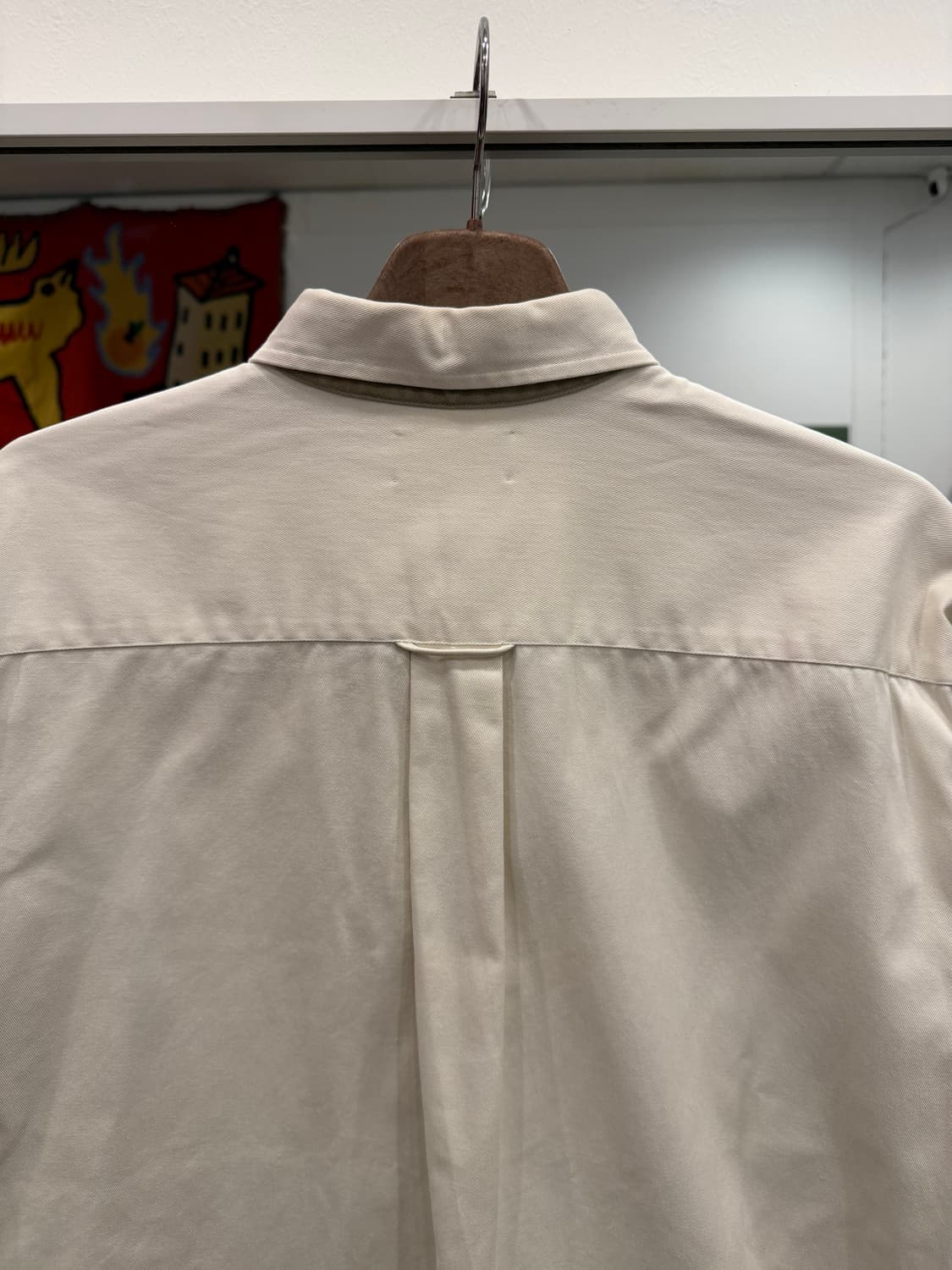 90s Ivy Crew 아이비크루 링클 트윌 셔츠 (made USA) 상품이미지5