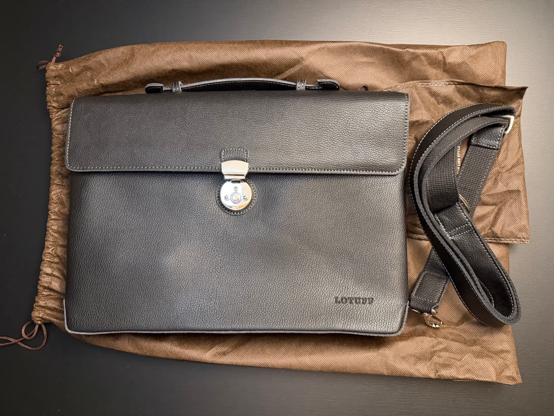 로터프 서류가방 블랙 (새상품) 상품이미지1