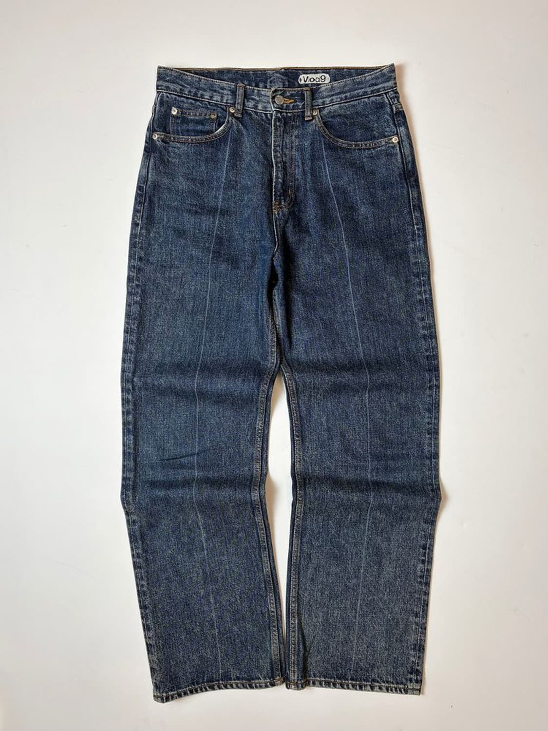 모드나인 블랙 스타더스트 스트레이트 데님 팬츠 PN9340 상품이미지1