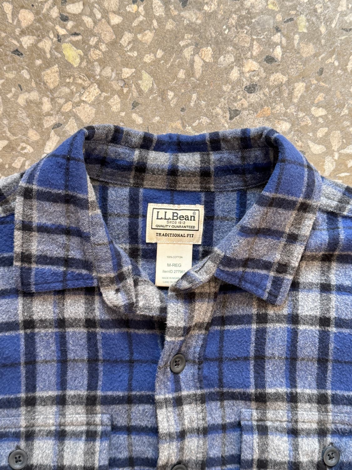 엘엘빈 코튼 체크 셔츠(T23) 상품이미지2