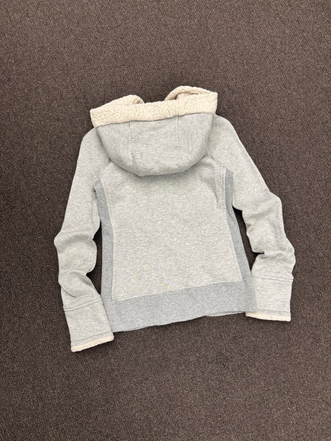 S)Jill Stuar 빈티지 여성 양털 그레이 후드집업 상품이미지5