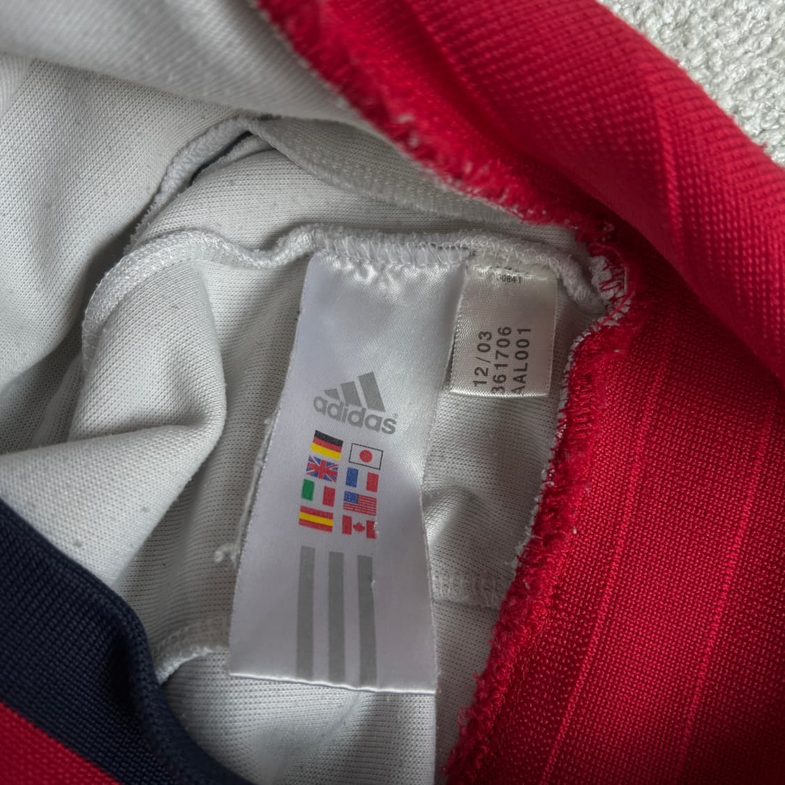 아디다스 잉글랜드 국대 극희귀 져지 집업 90 상품이미지3