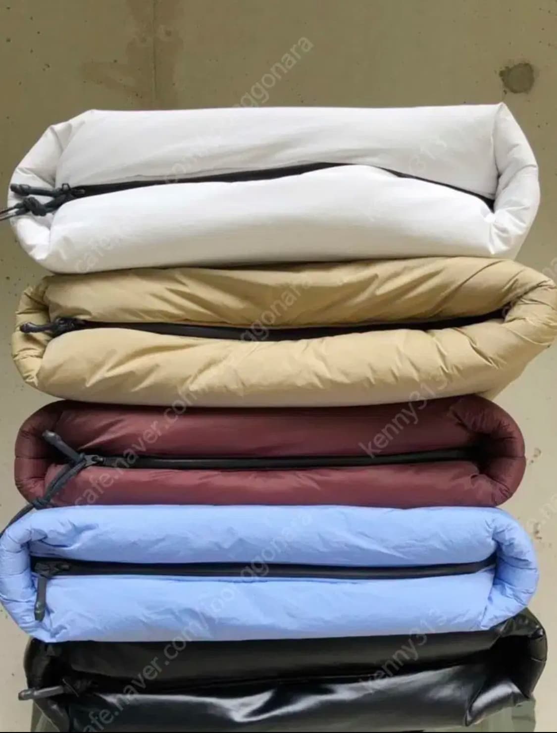 카슬에디션 KASSL EDITION 패딩 캔버스클러치_Brown  상품이미지6