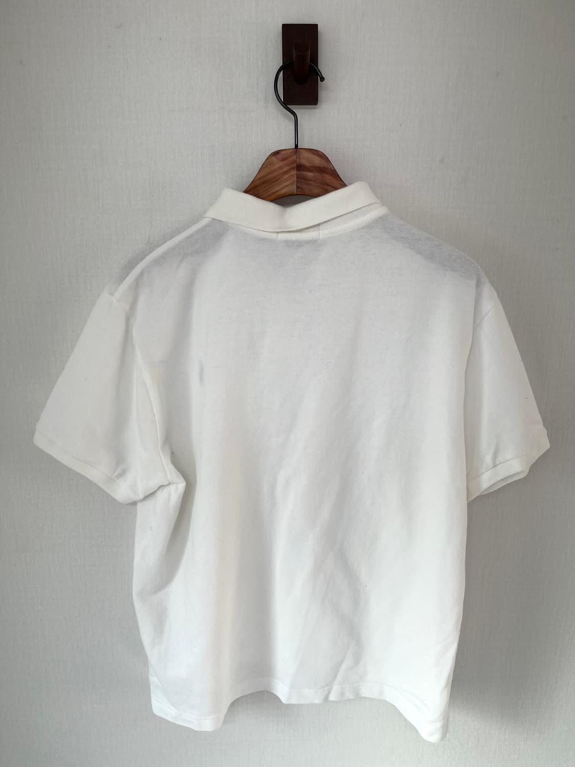 [여성 xl] 폴로 랄프로렌 화이트 카라티 상품이미지2