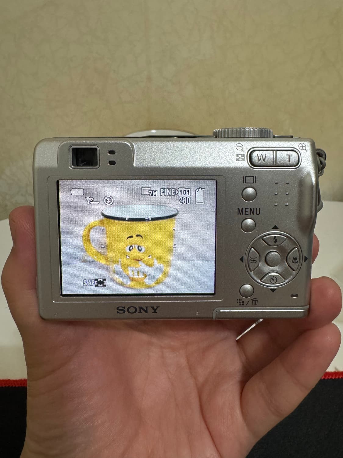 [새상품급]소니 사이버샷 DSC-W7 상품이미지2
