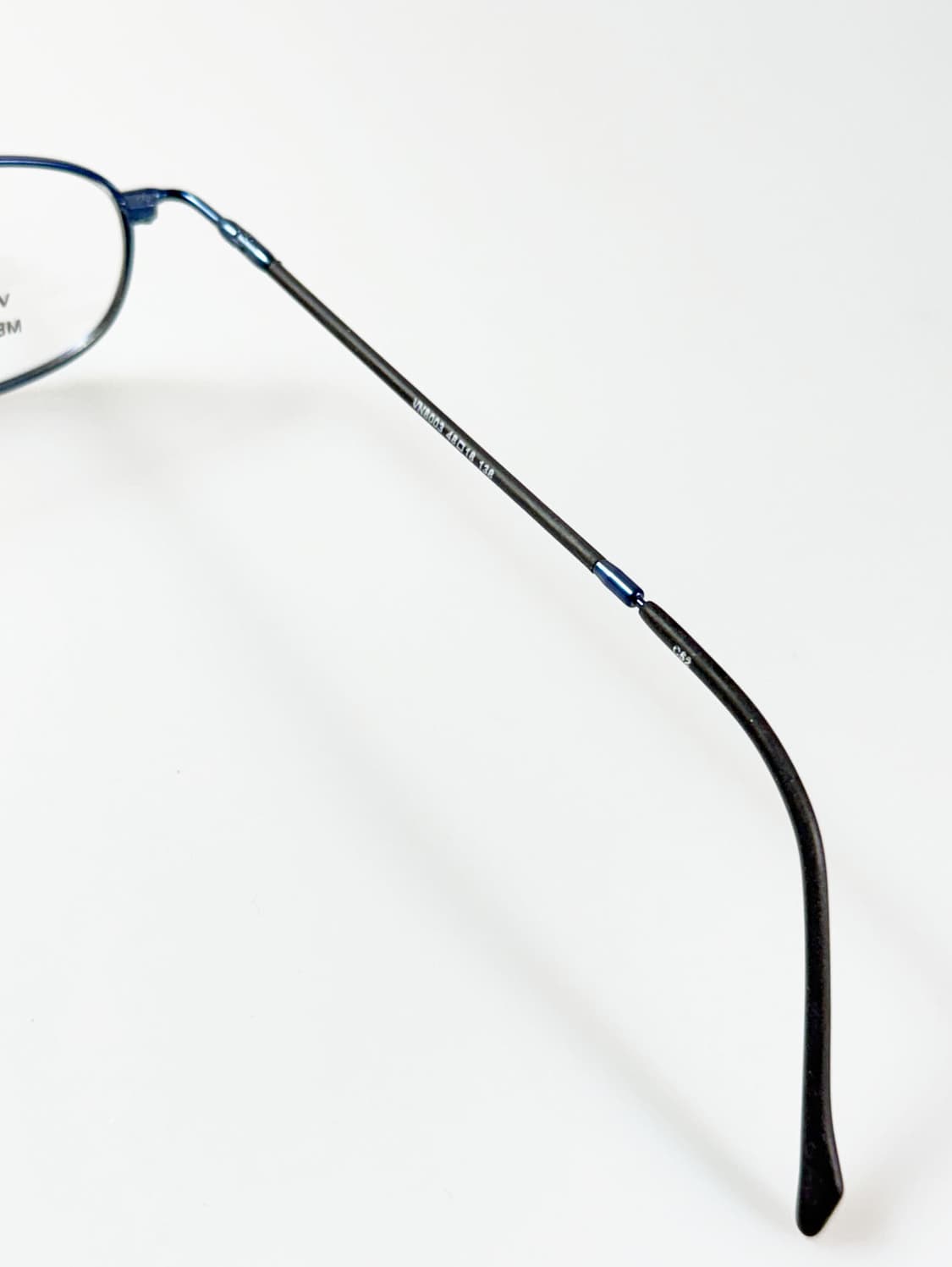 90s CARTELO 블루 메탈 슬림 스퀘어 빈티지 안경 상품이미지6