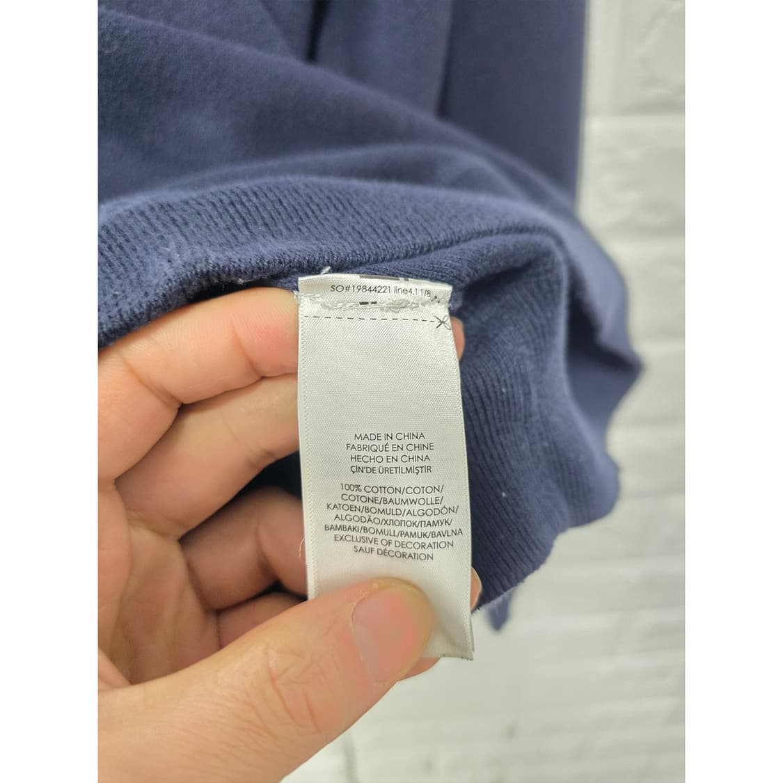 택포_ 폴로 랄프로렌 네이비 남성 니트 L 상품이미지3