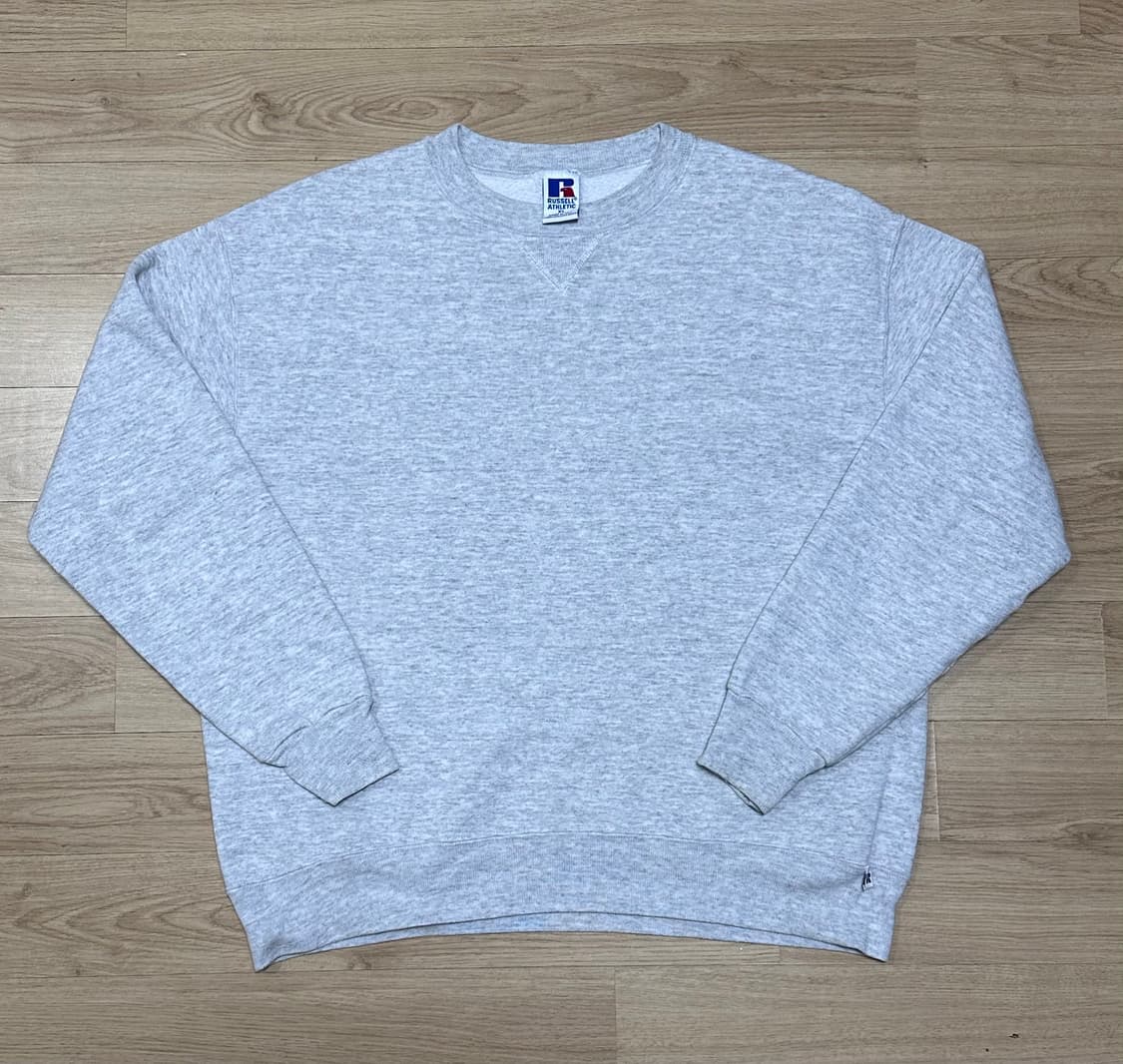 90s 러셀 스웻셔츠 그레이 xl 상품이미지1