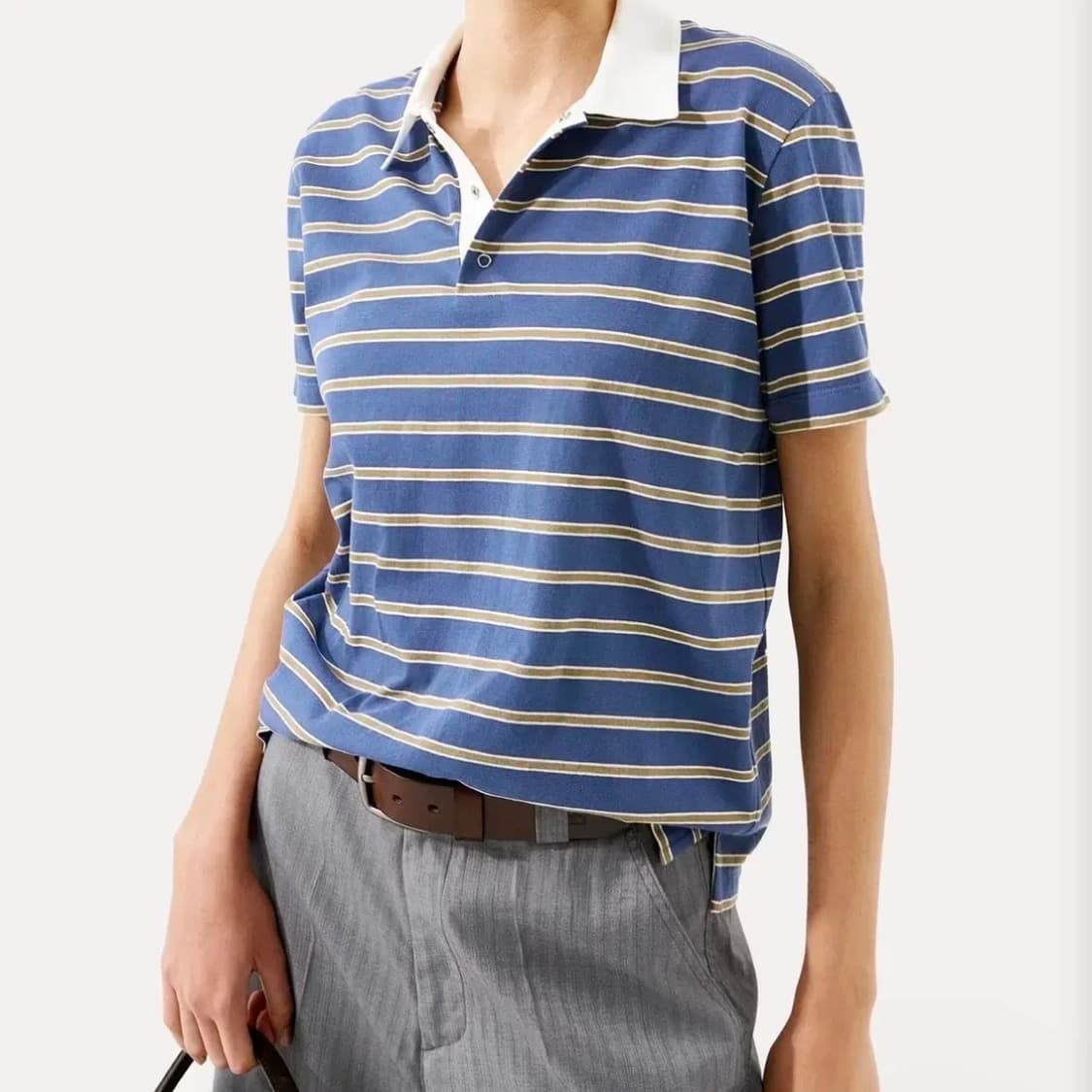 라벨 아카이브 블루 스트라이프 1 상품이미지2