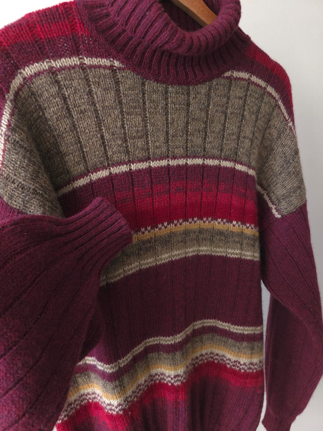 Blue Family 터틀넥 니트  made in Italy 상품이미지4