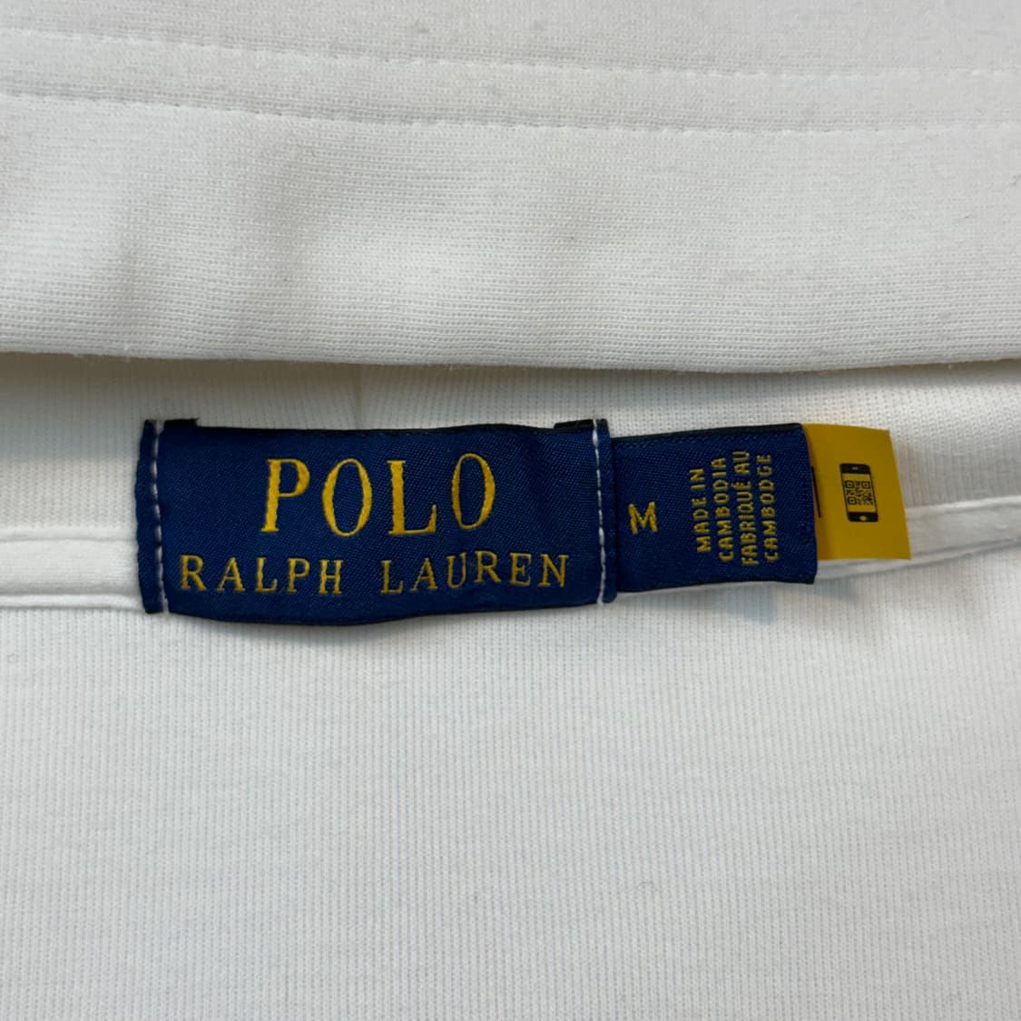 M) 폴로 랄프로렌 화이트 후드 집업 신형 큐알탭 상품이미지7