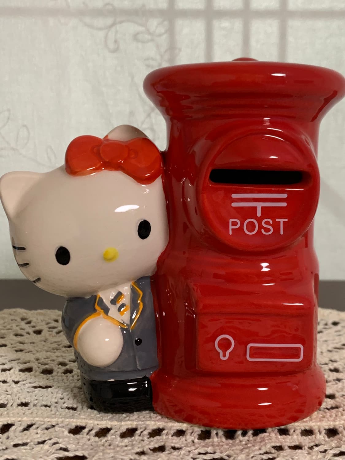 키티 도자기 저금통 2011년 우체국 콜라보 상품이미지1