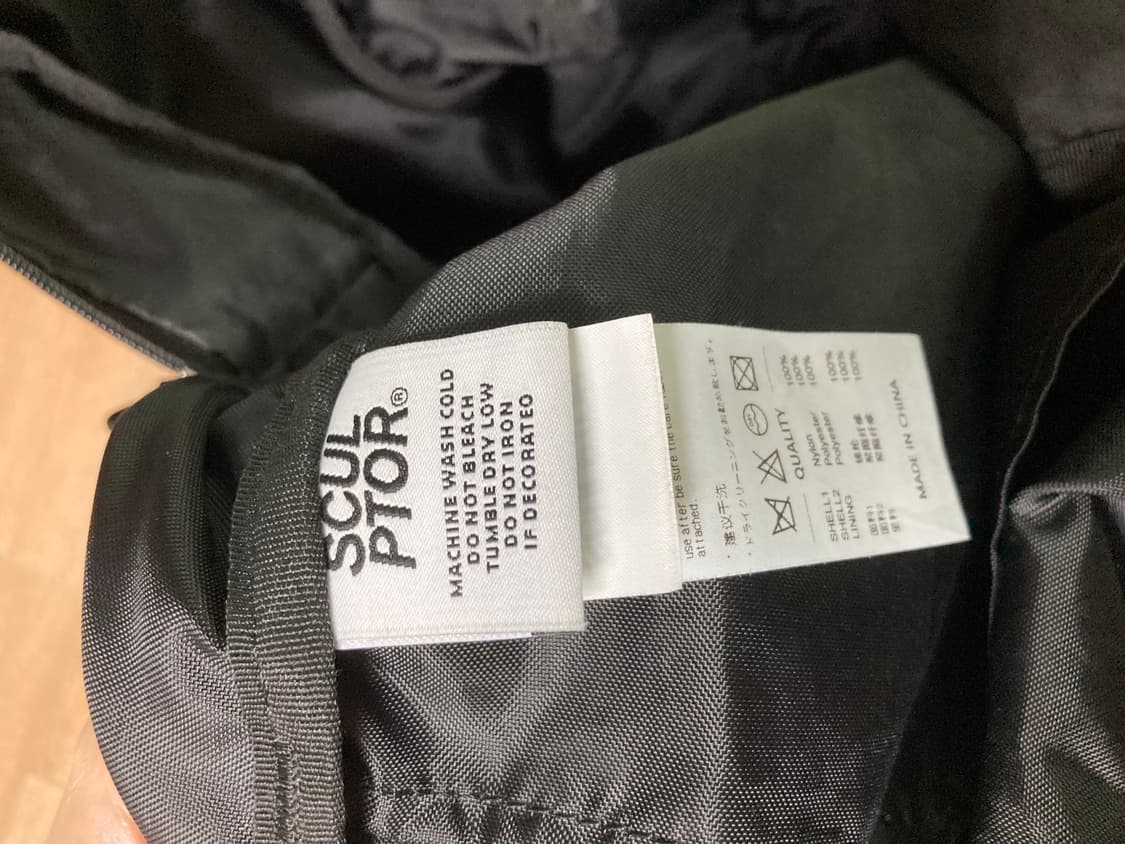 스컬프터 올드스쿨 백팩 블랙 상품이미지5