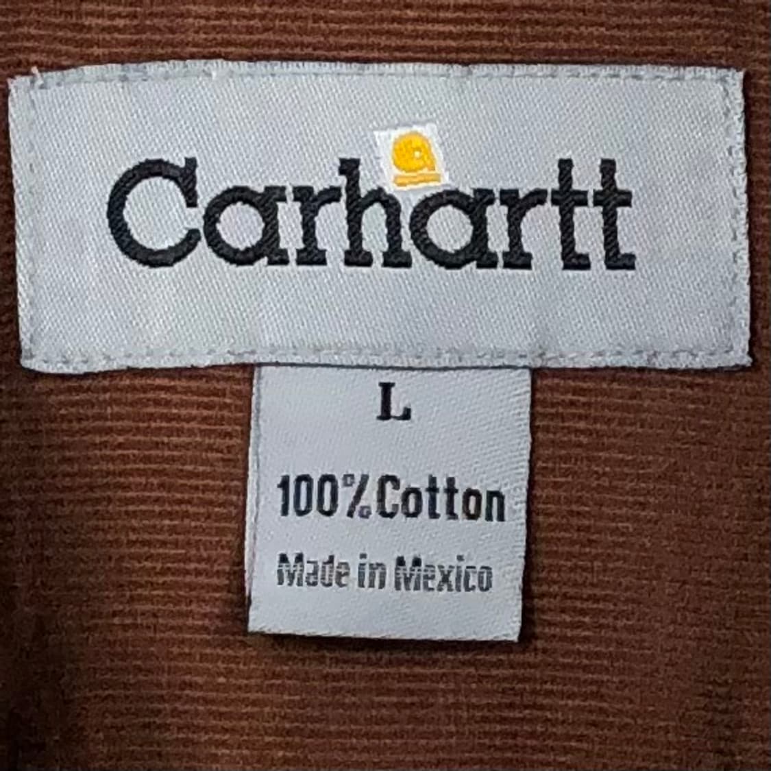 XL 칼하트 코듀로이 셔츠 상품이미지3