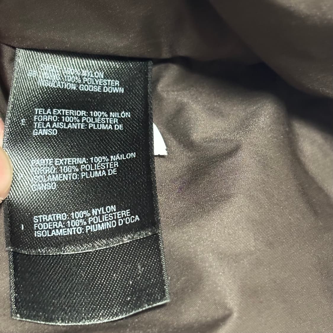 노스페이스 브라운 패딩 조끼 상품이미지5