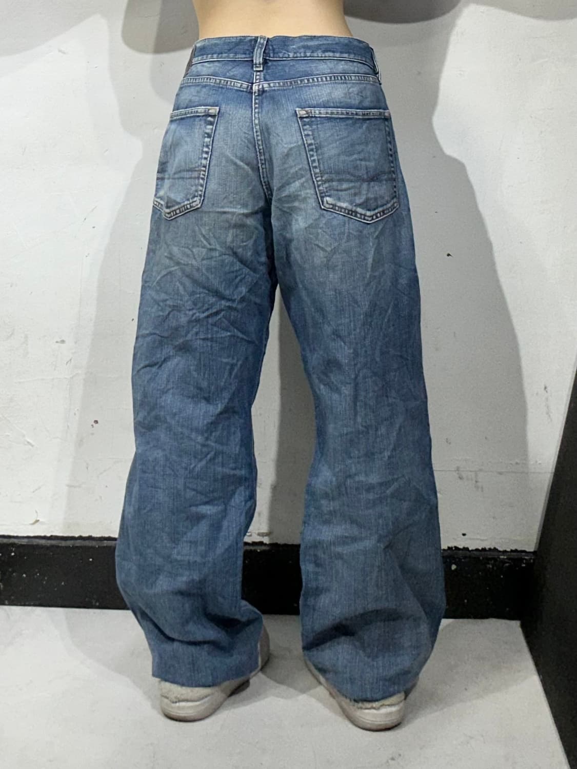 휴고 보스 중청 와이드 데님 팬츠  상품이미지3