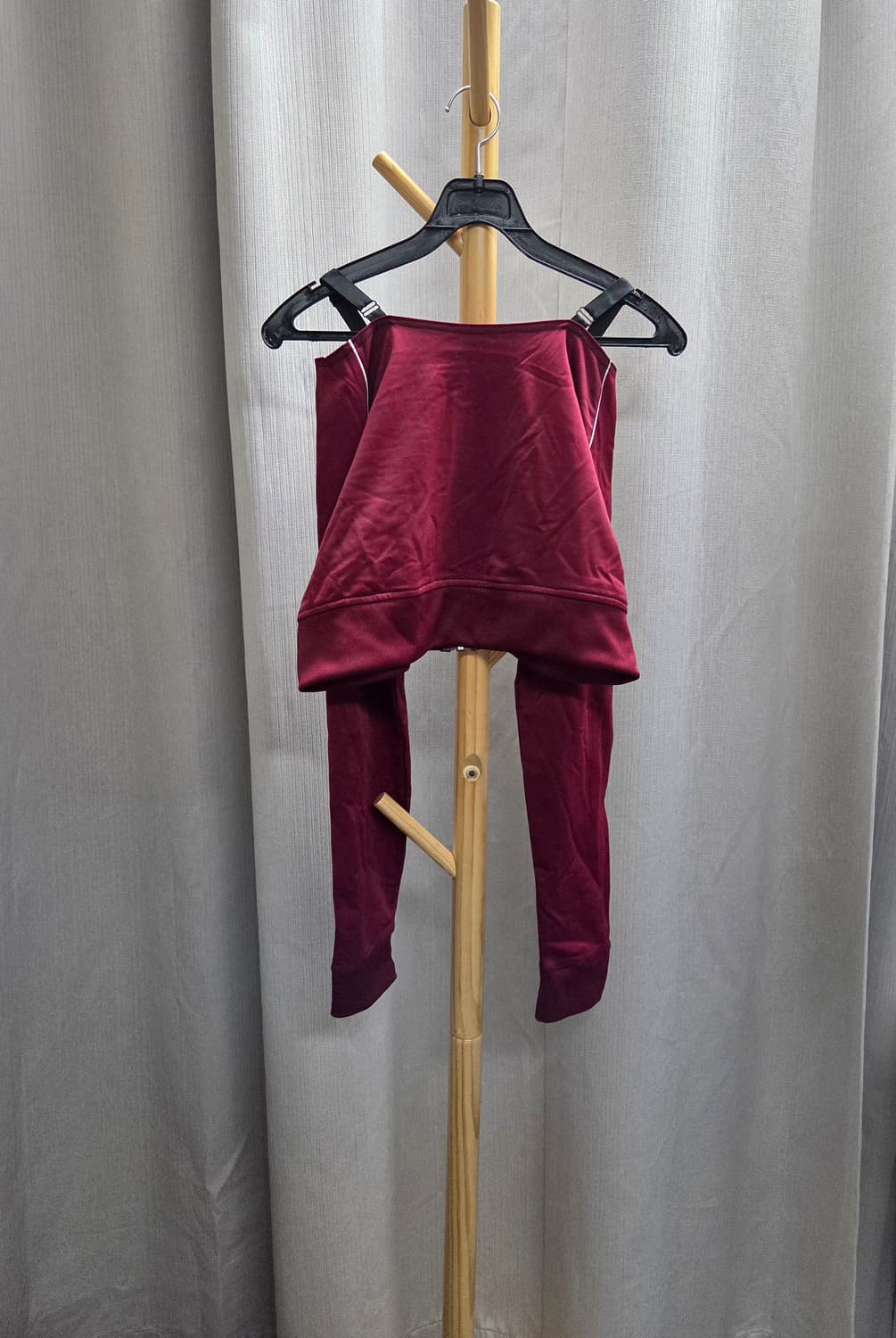 아디다스 트레이닝복  버건디# 미착용 상품이미지2