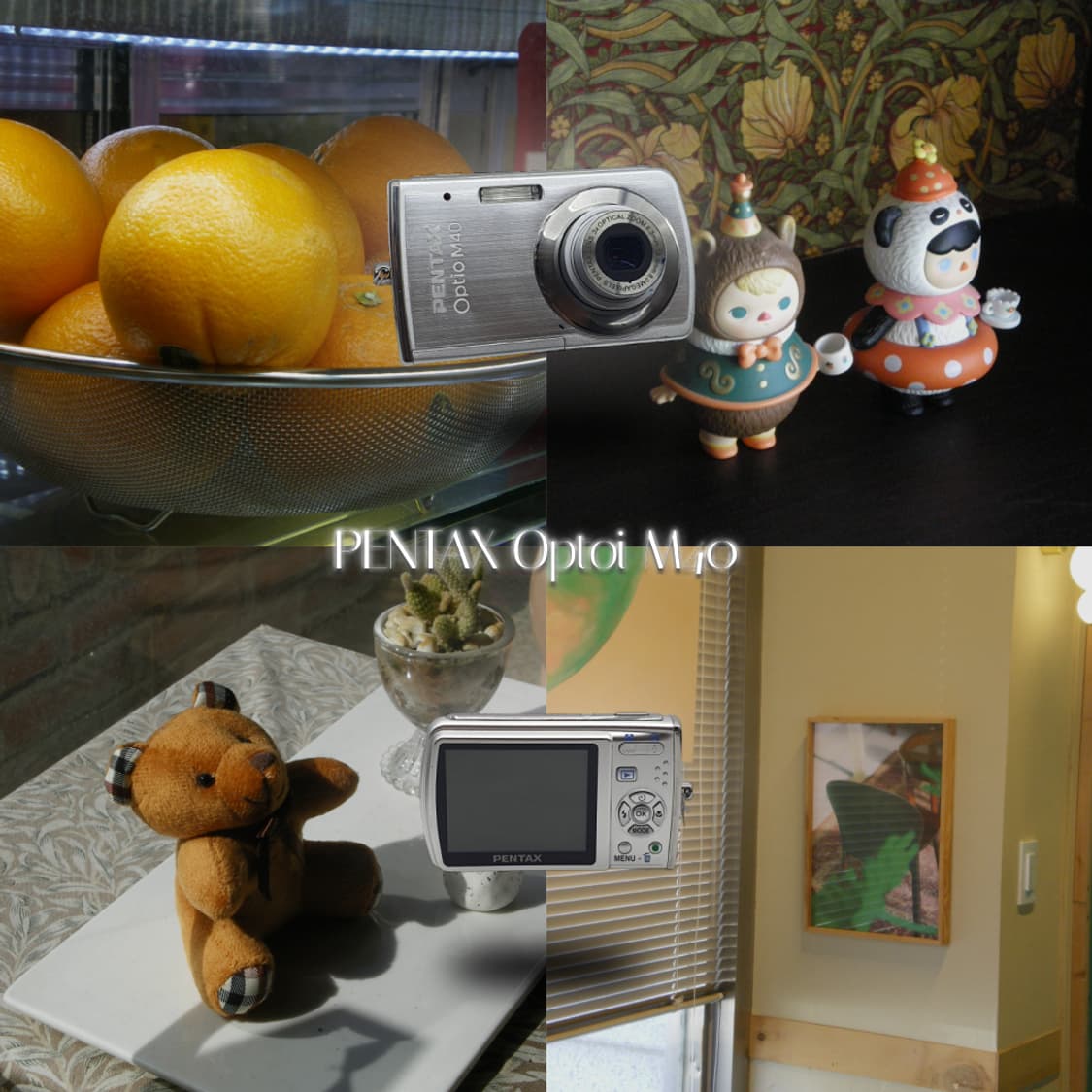 작례⭕️ 펜탁스 옵티오 M40 메탈 실버 상품이미지1