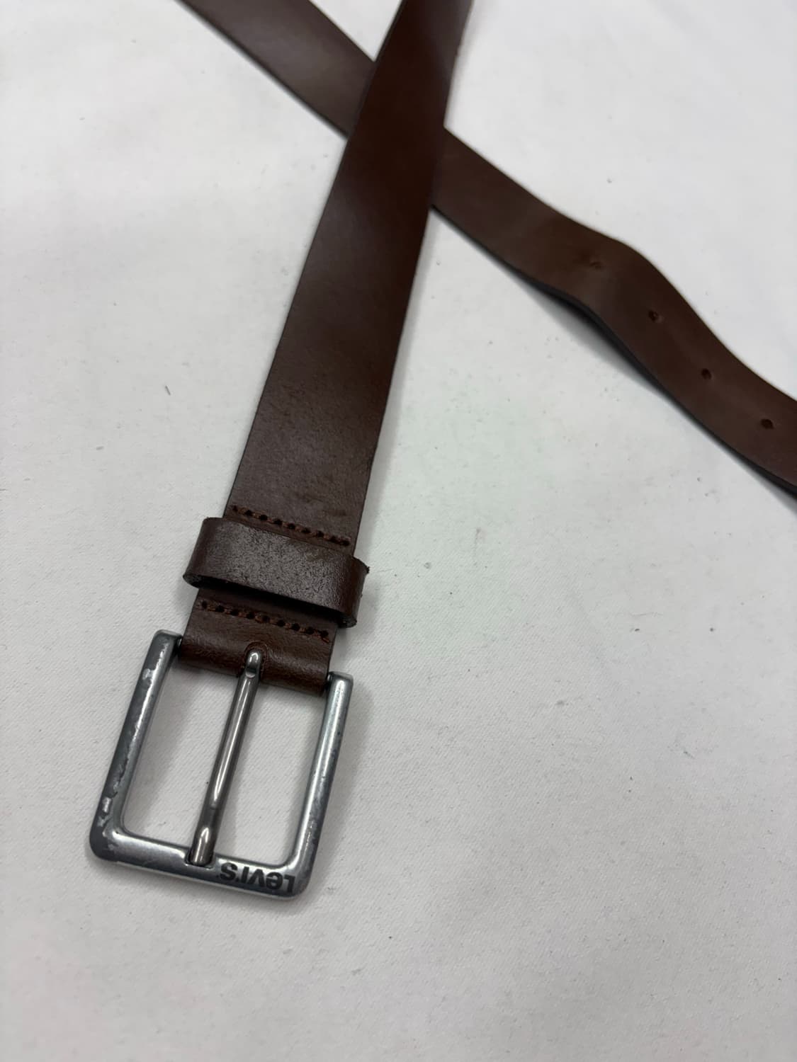 리바이스 빈티지 브라운 버클 벨트 상품이미지4