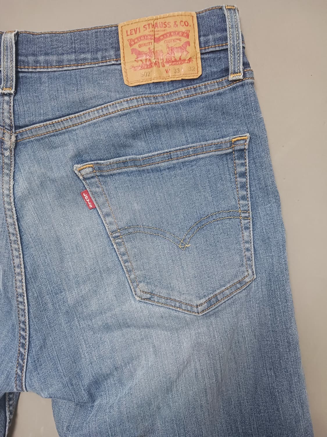[33] 리바이스 502 면폴리혼방 레귤러 테이퍼드진 청바지 상품이미지9